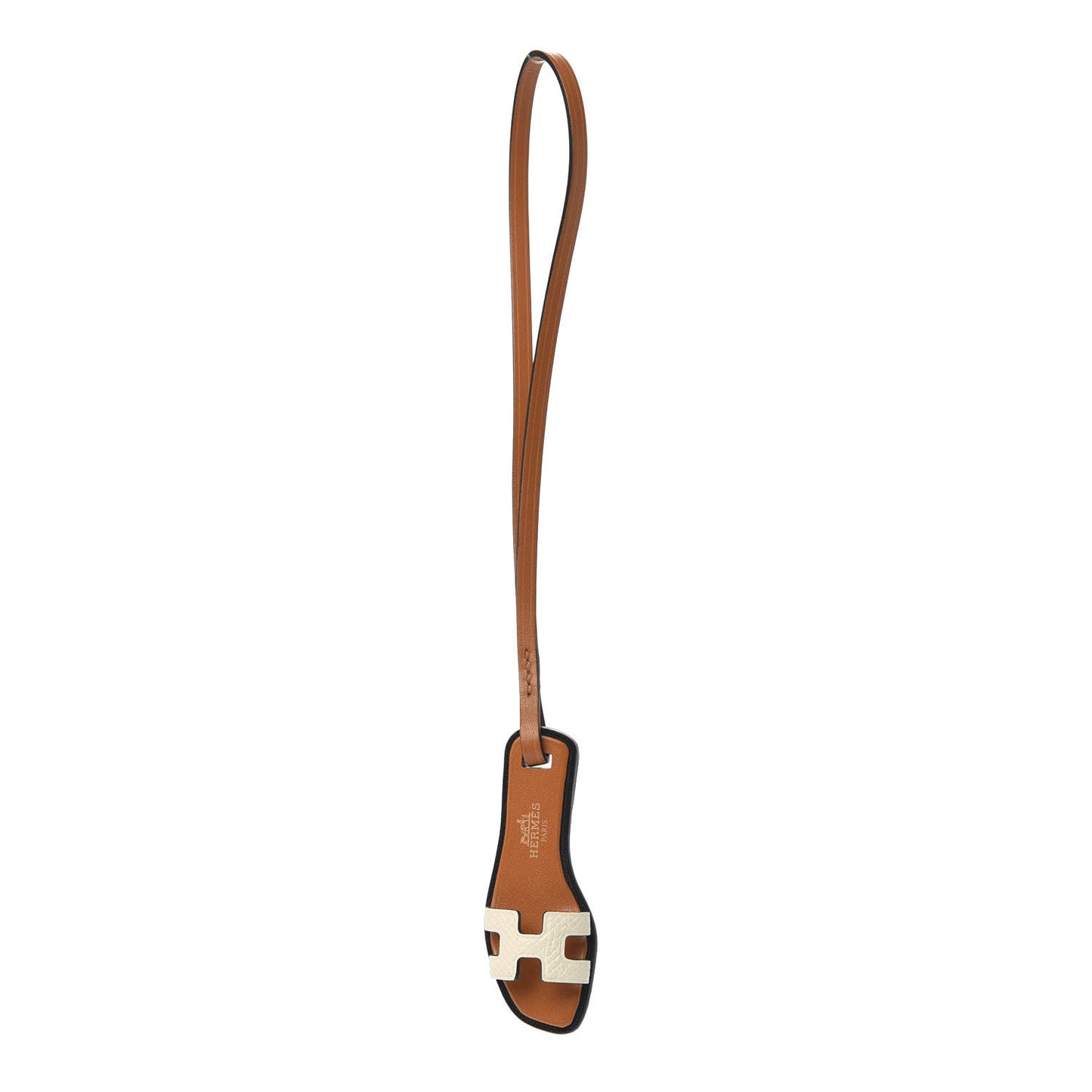 Epsom Butler Calfskin Hunter Oran Nano Bag Charm Nata