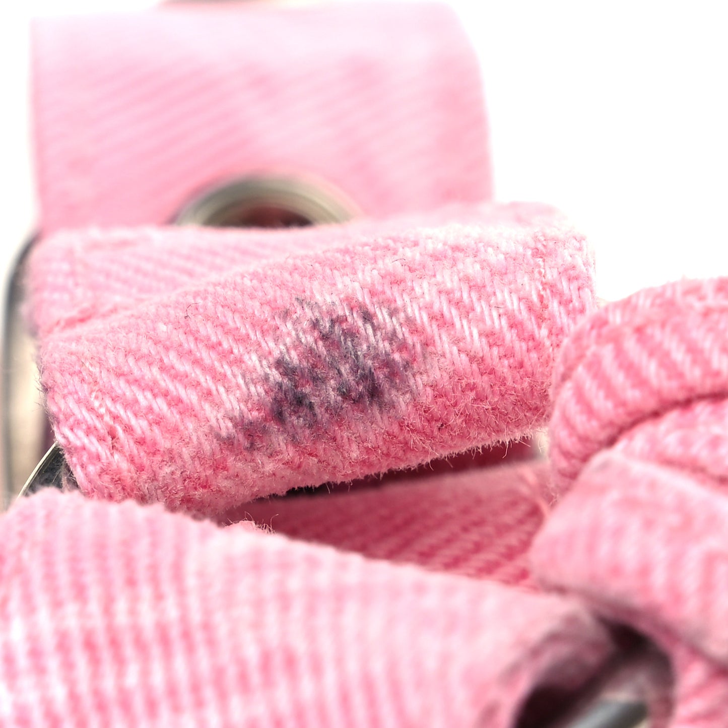 Denim BB Monogram Le Cagole Shoulder Bag XS Pink