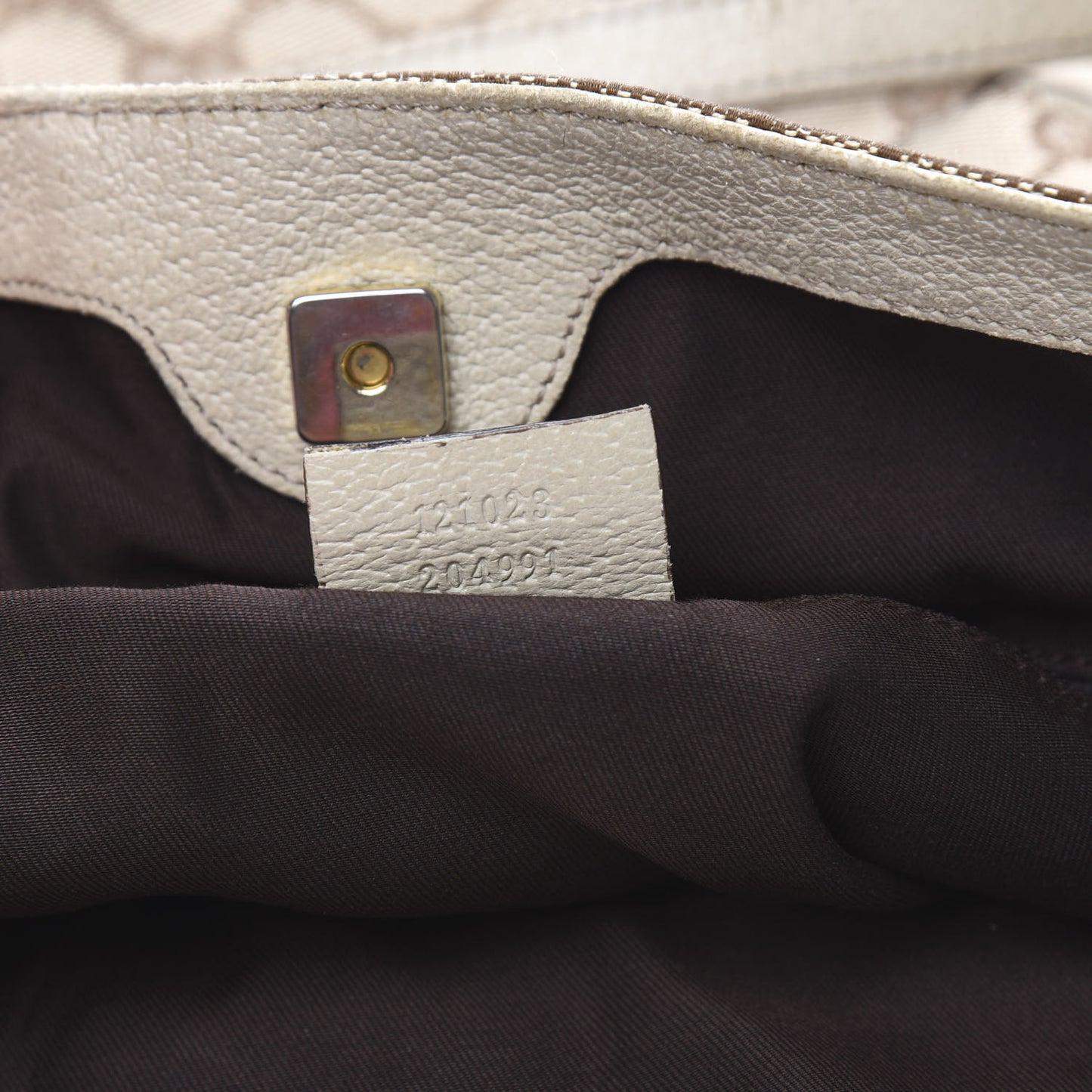 Monogram Medium Eclipse Shoulder Bag Off White