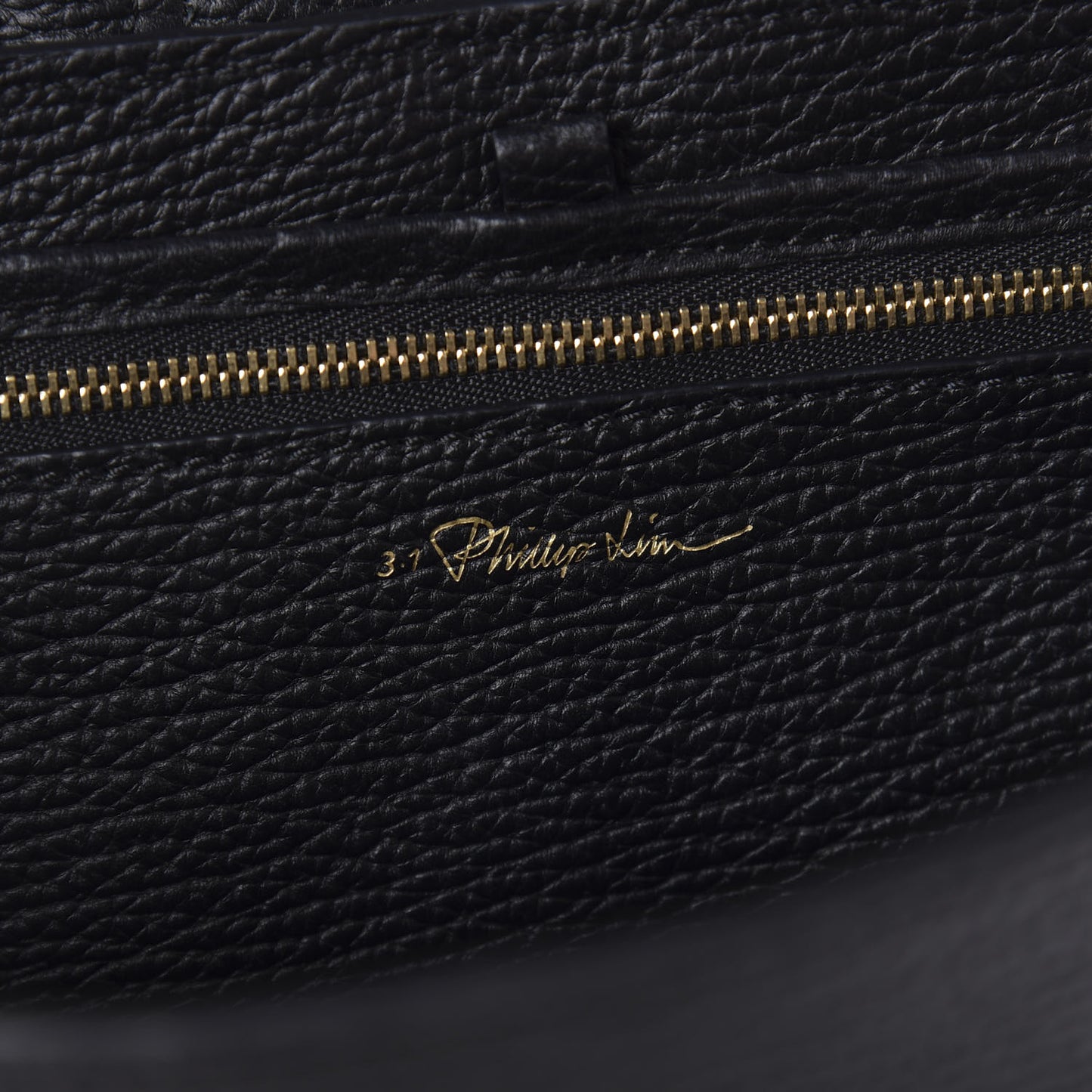3.1 Textured Calfskin Pashli Backpack Black