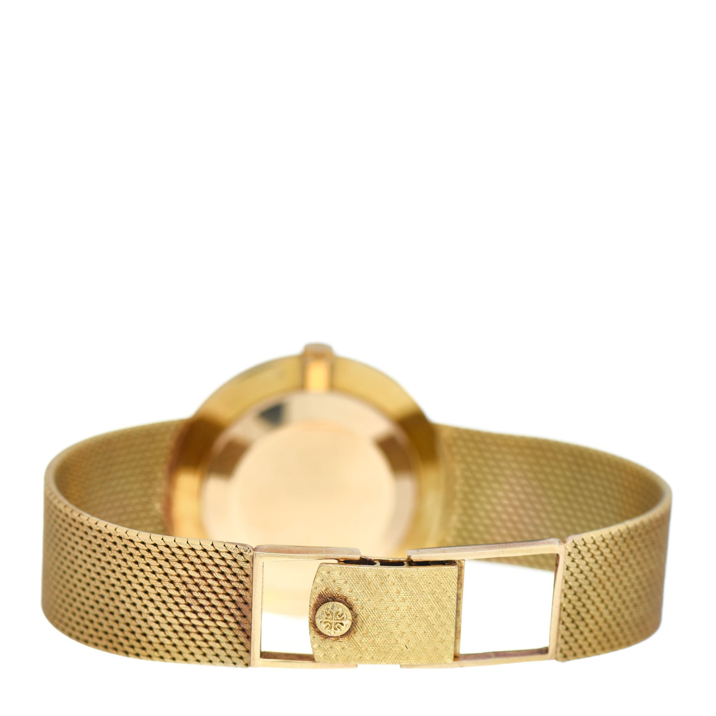 18K Yellow Gold 34mm Calatrava Manual Winding Watch Champagne 3484