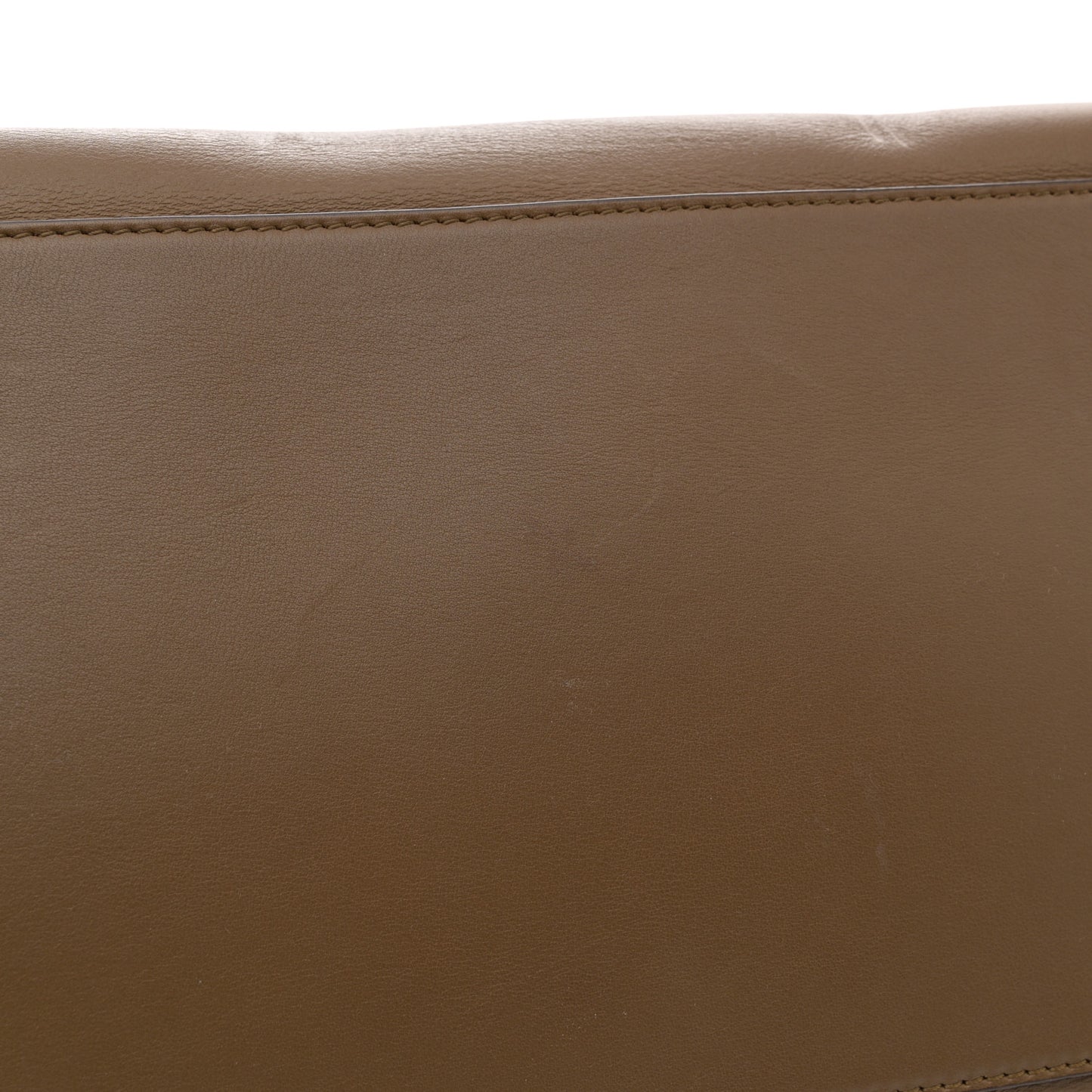 Smooth Calfskin Suede Medium Tri-Color Trapeze Vermillion