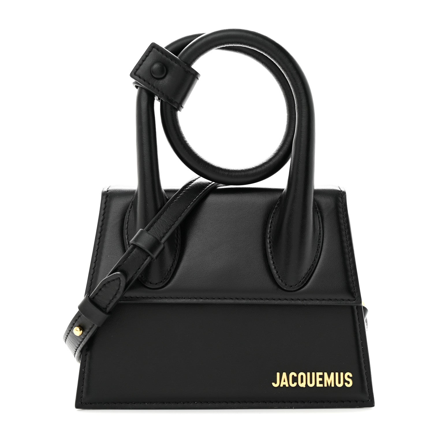 Jacquemus Smooth Calfskin Le Chiquito Noeud Black 1 of 10
