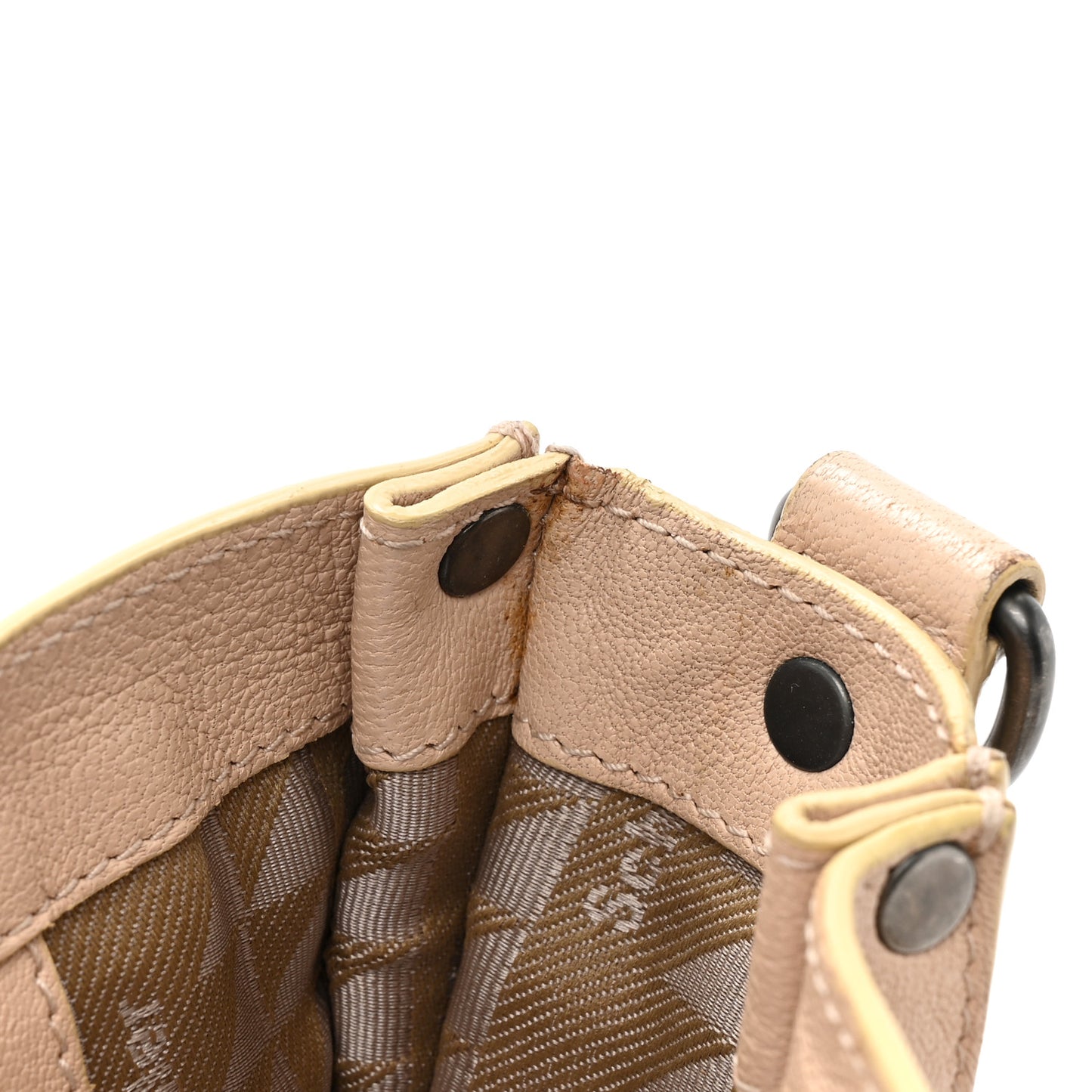 Lambskin Medium PS1 Satchel Nude