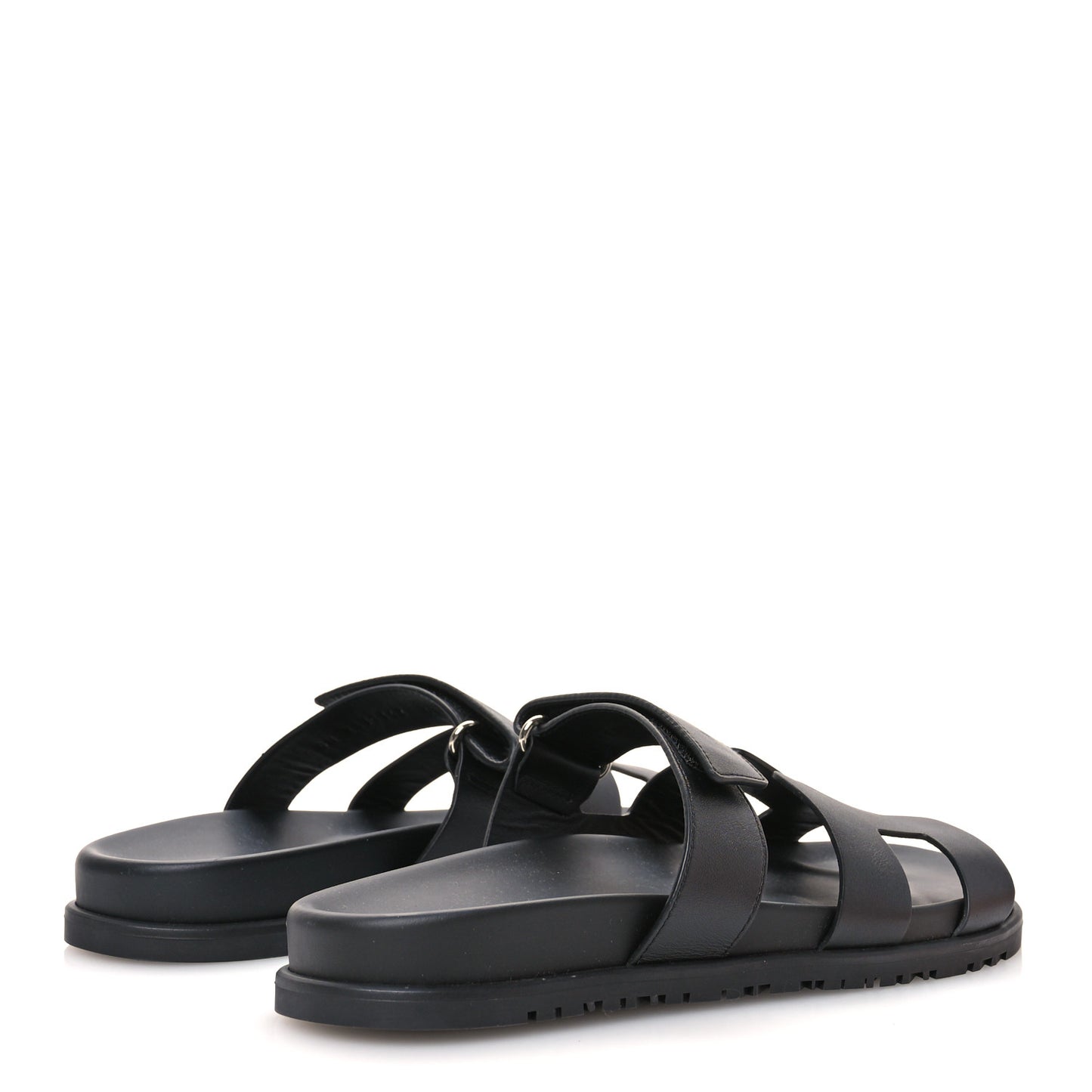 Calfskin Womens Chypre Sandals 41 Black