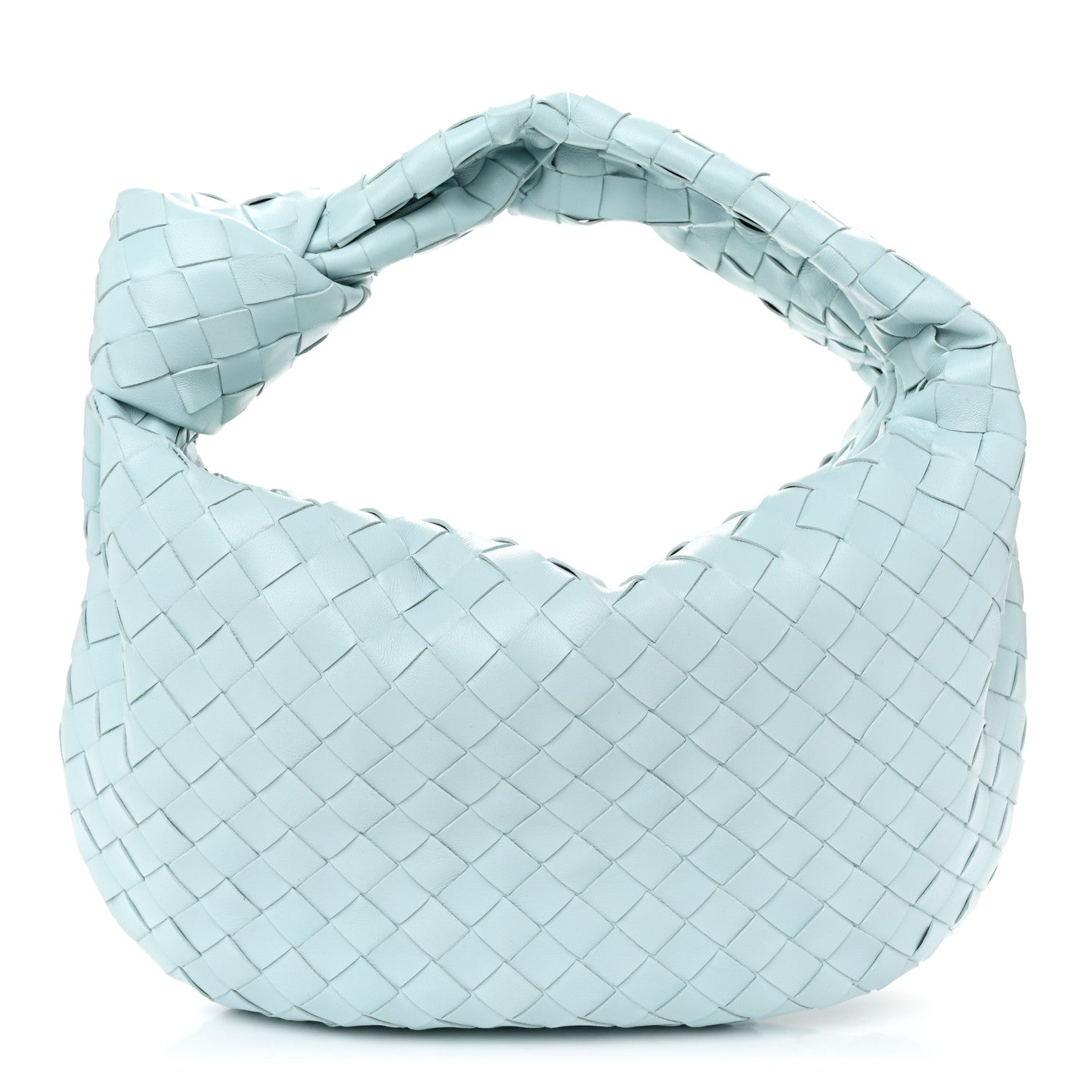Bottega Veneta Nappa Intrecciato Teen Jodie Hobo Teal Washed 1 of 10
