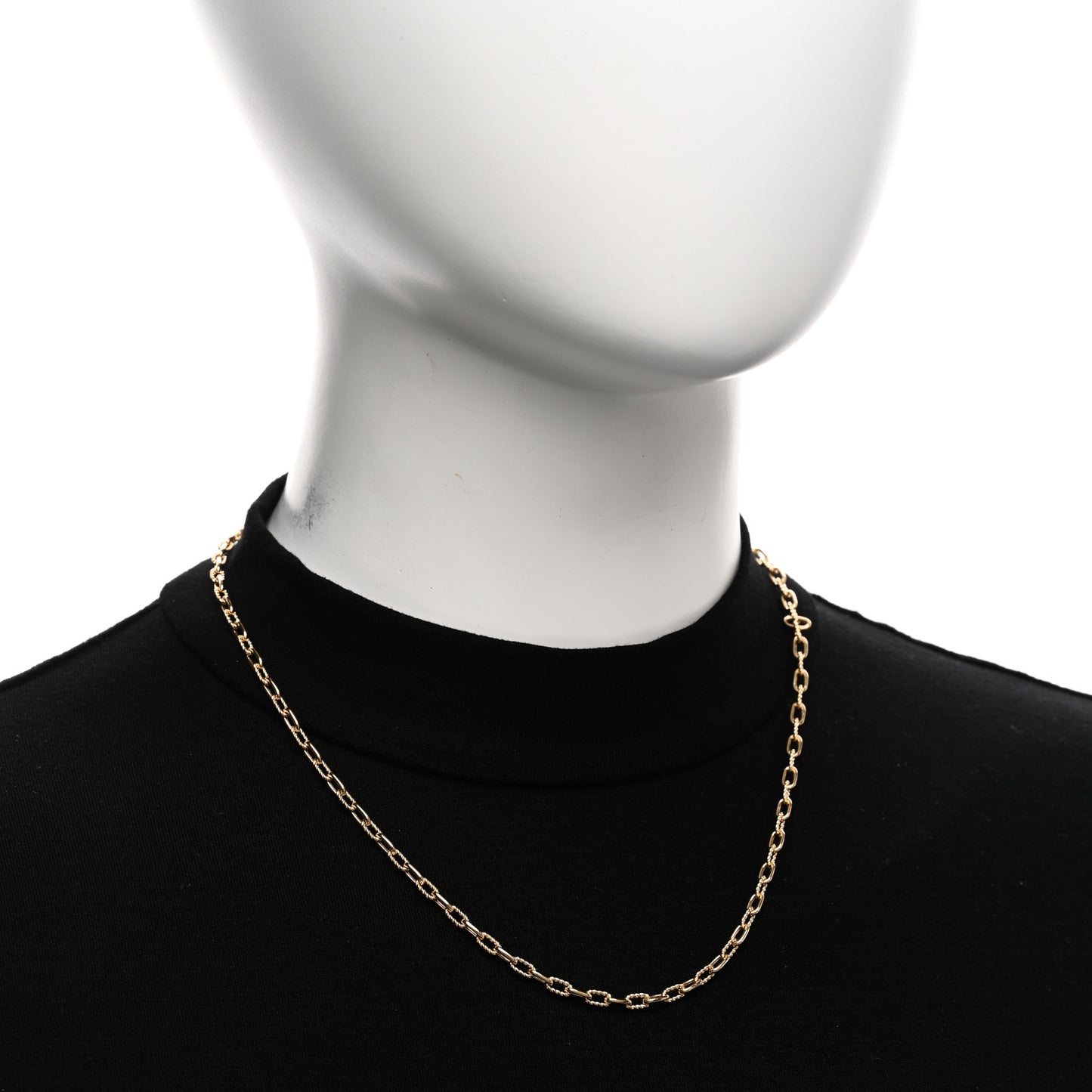 18K Yellow Gold 3mm Madison Chain Necklace