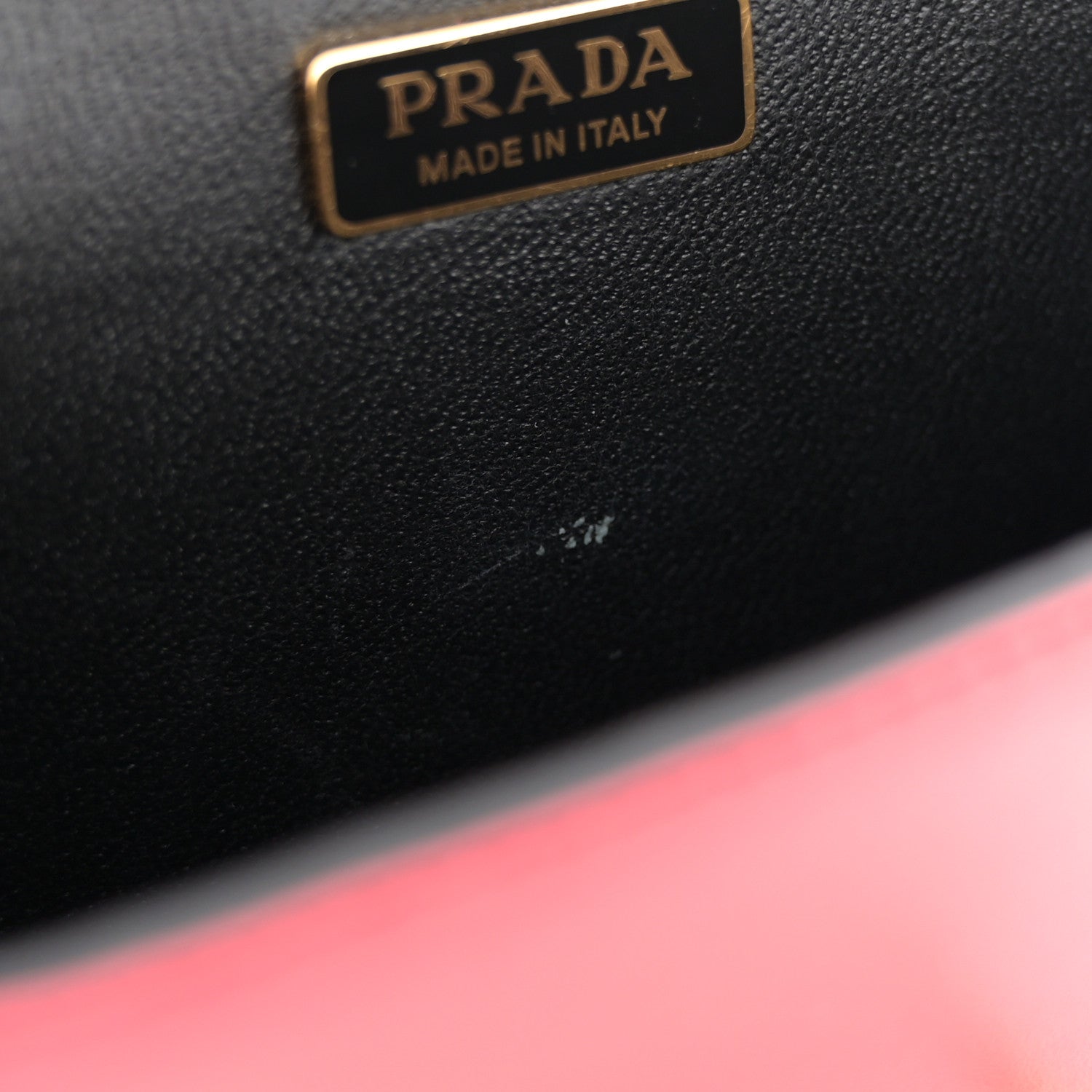 Prada City Calfskin Saffiano Cahier Hearts Bag Fuoco Black 11 of 12