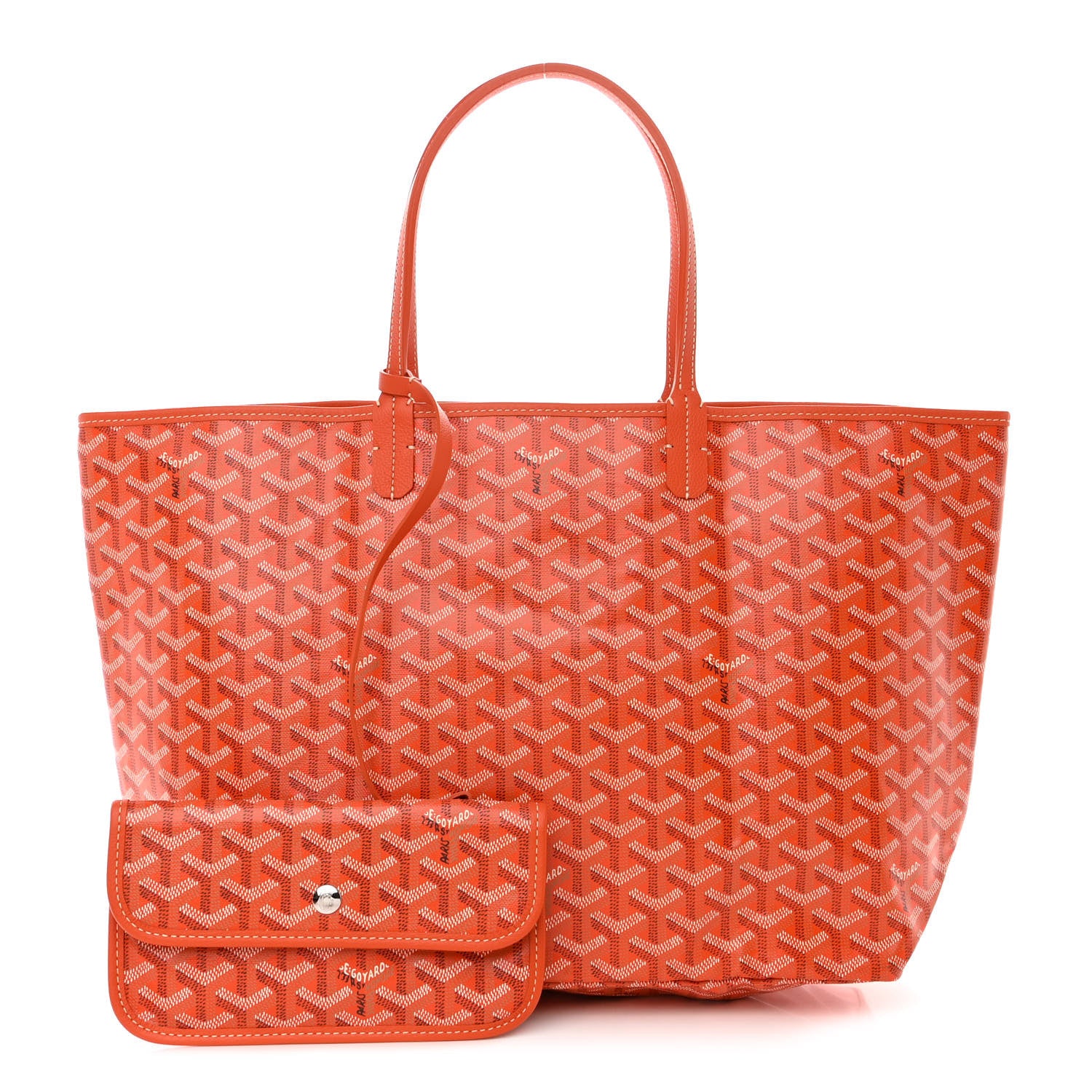 Goyard Goyardine Saint Louis PM Orange 1 of 12