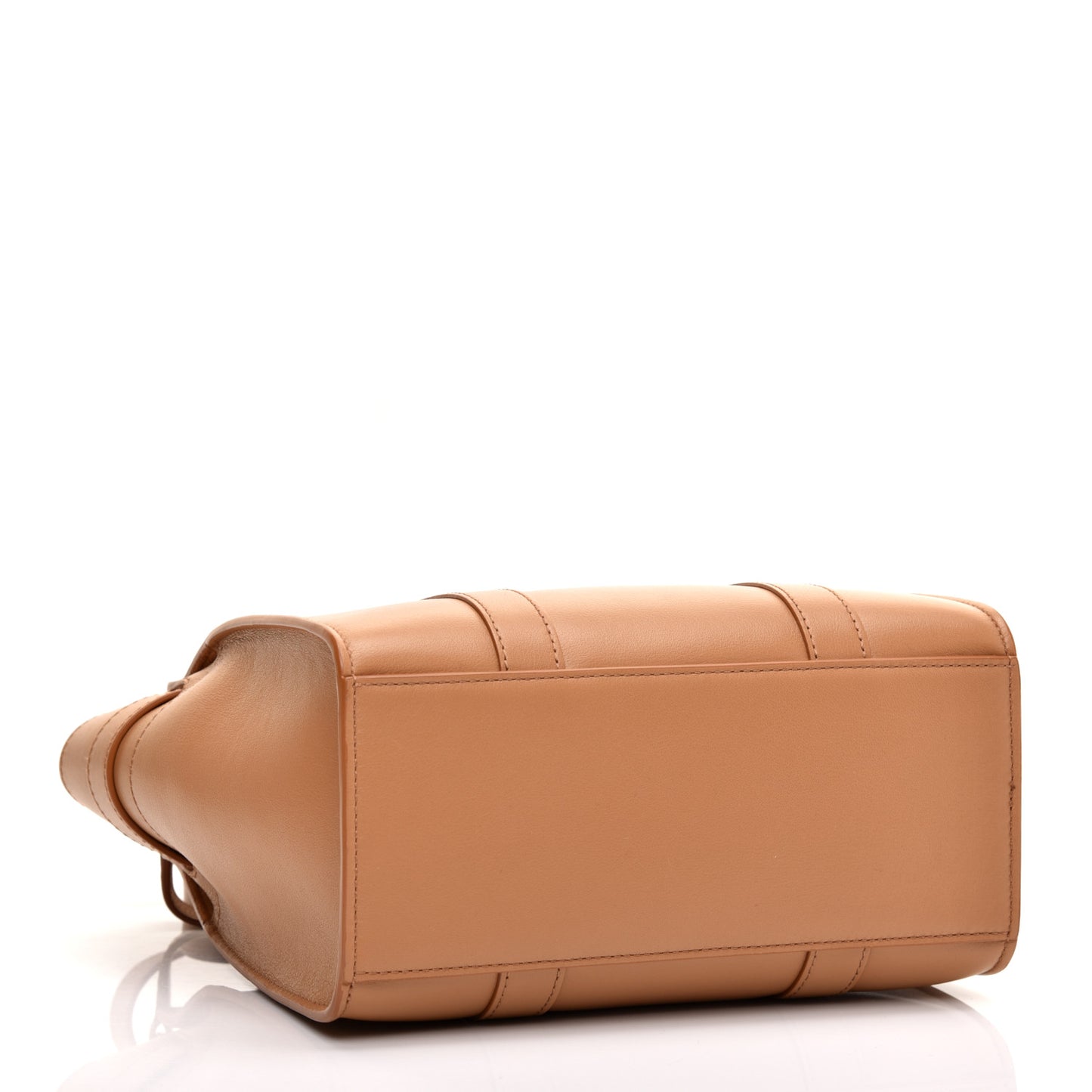 Silky Calfskin Small Bayswater Zip Tote Golden Yellow