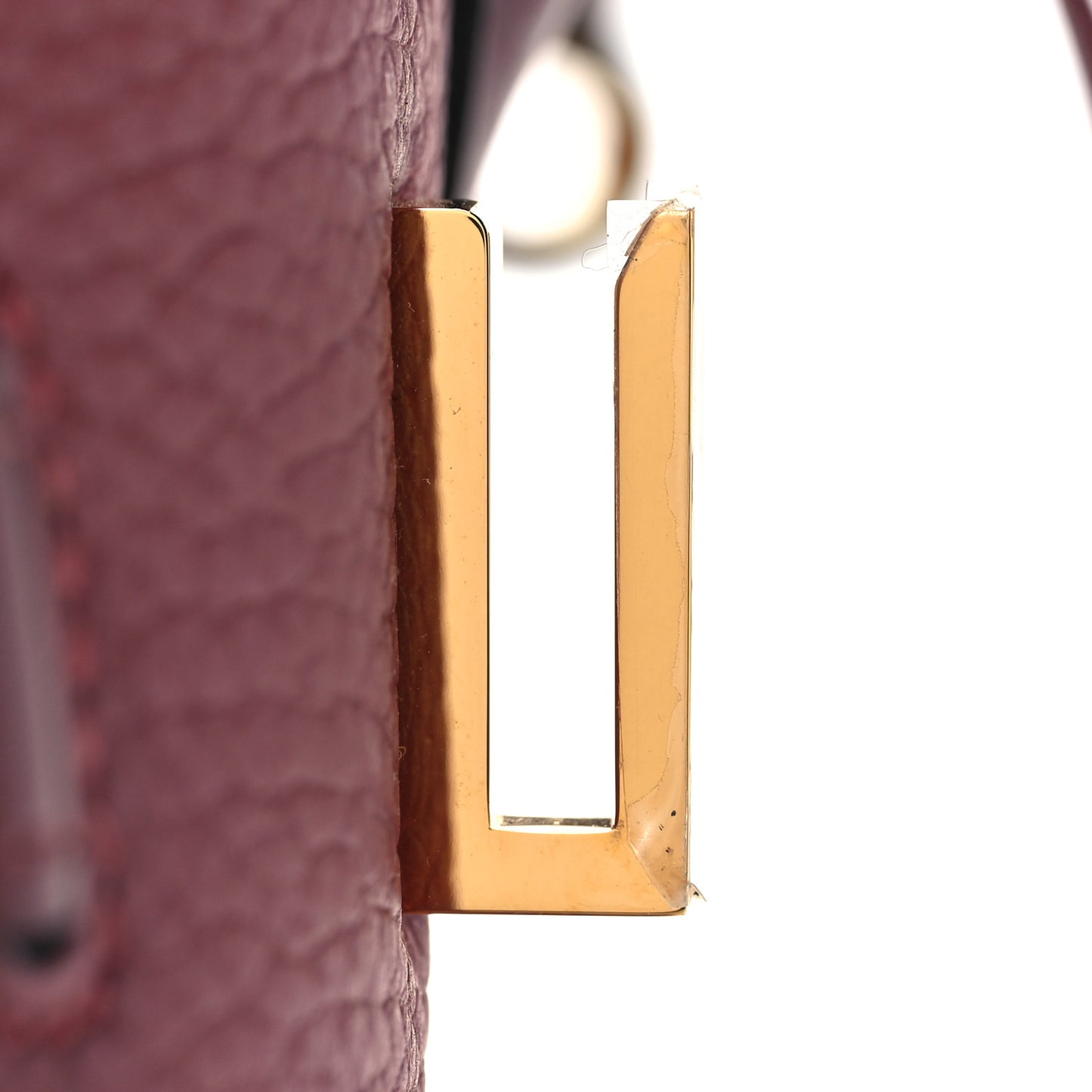 Taurillon Clemence Sombrero Birkin 30 Rouge H