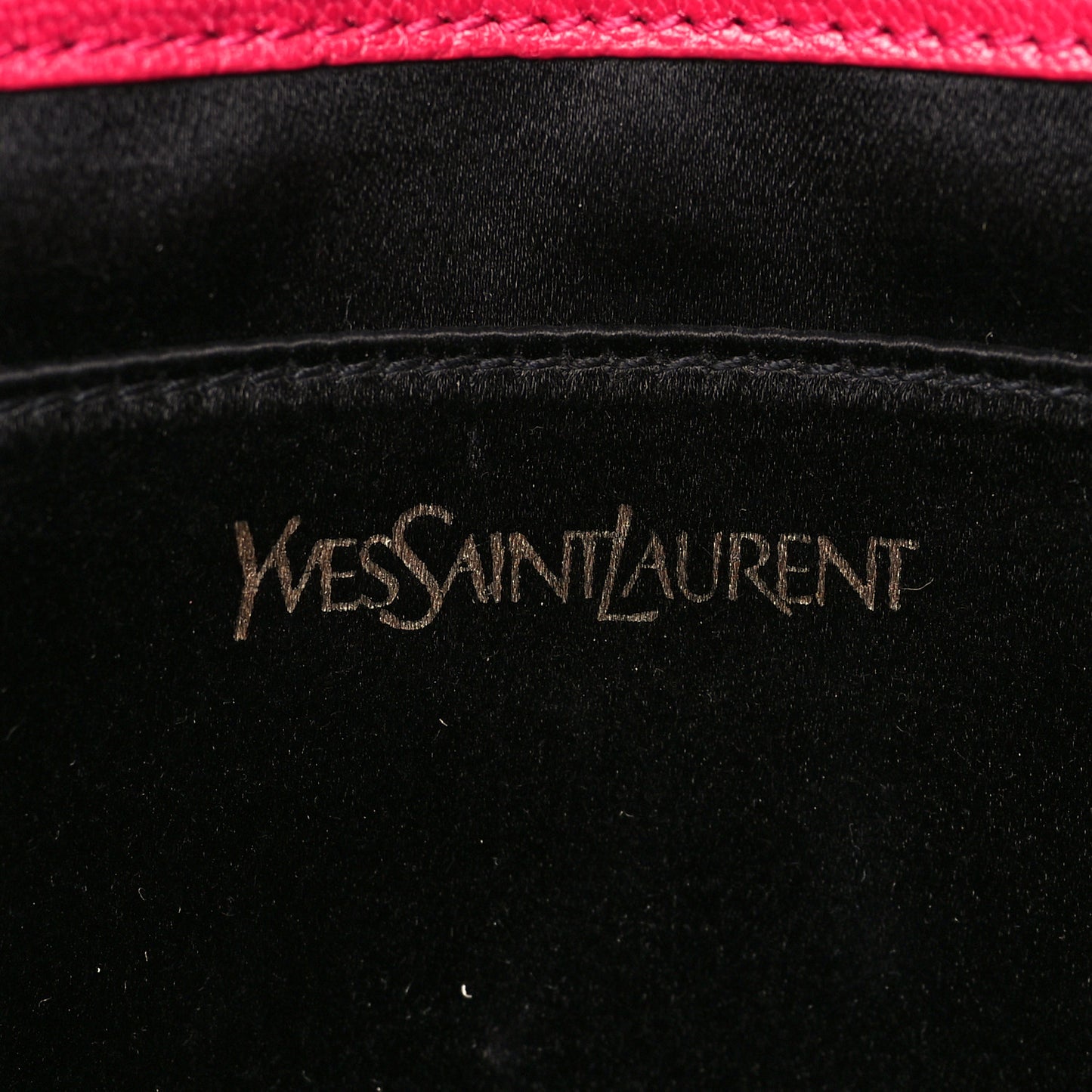 Calfskin Monogram Large Belle De Jour Clutch Fuchsia