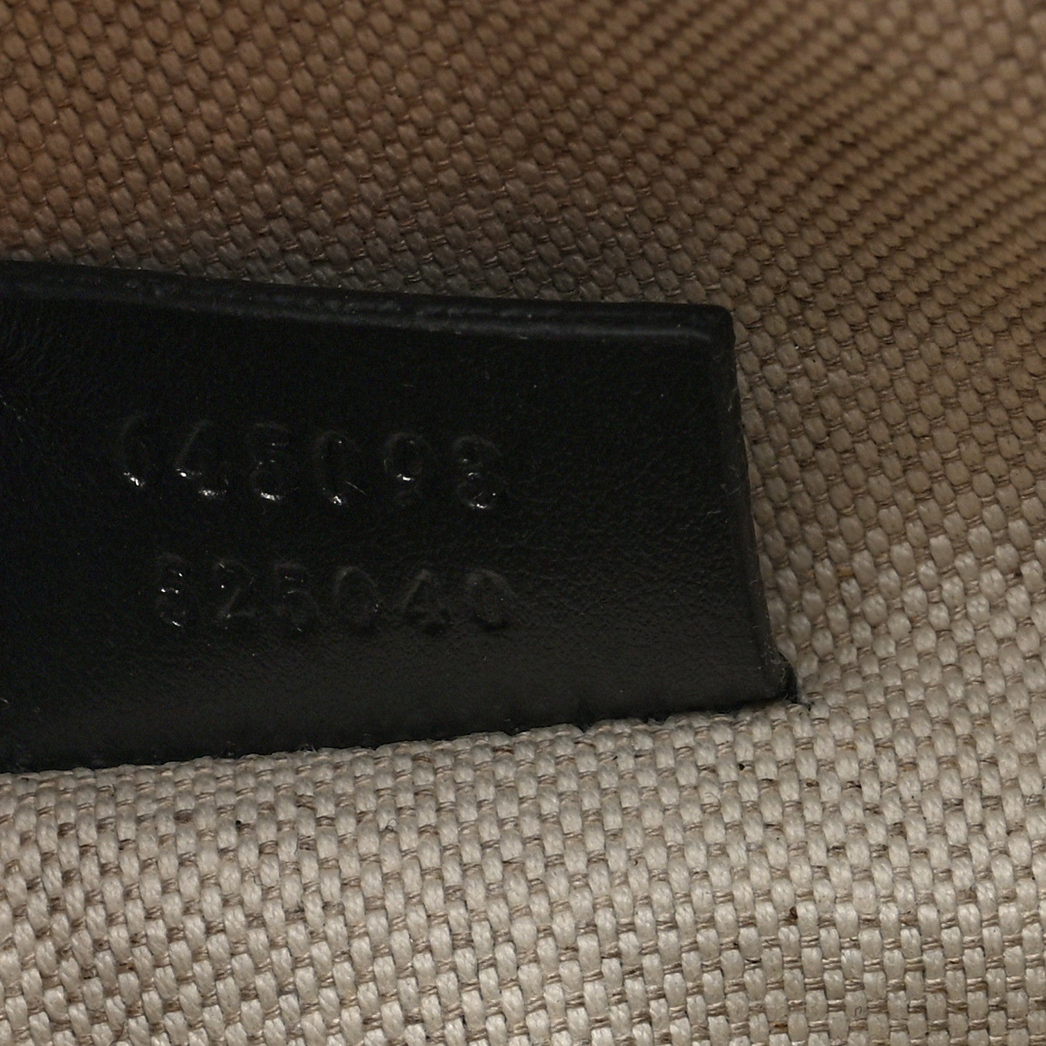 Gucci Calfskin GG Tennis Embossed Pocket Belt Bag Black 7 of 10