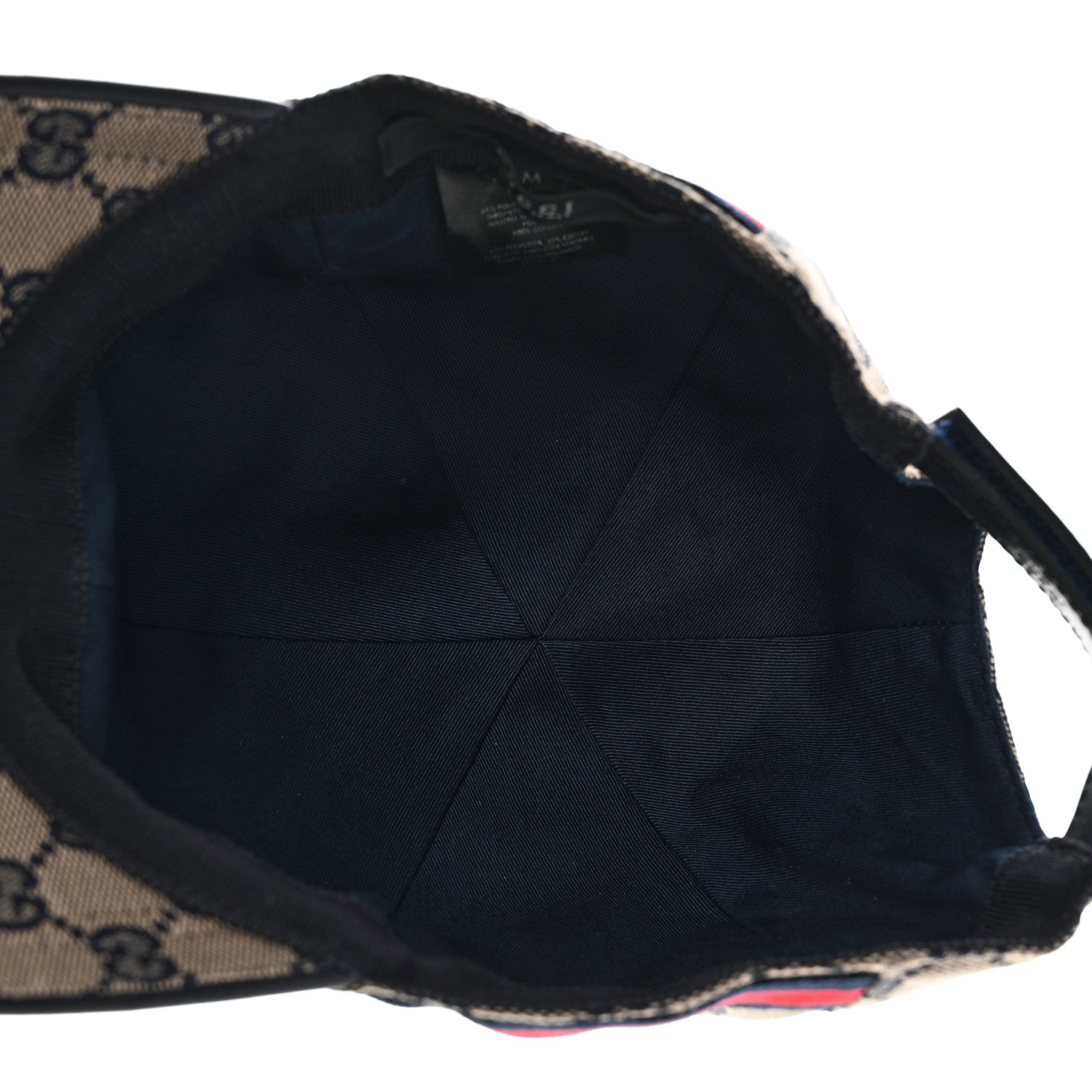 Gucci Monogram Web Baseball Hat M Beige Blue 7 of 8