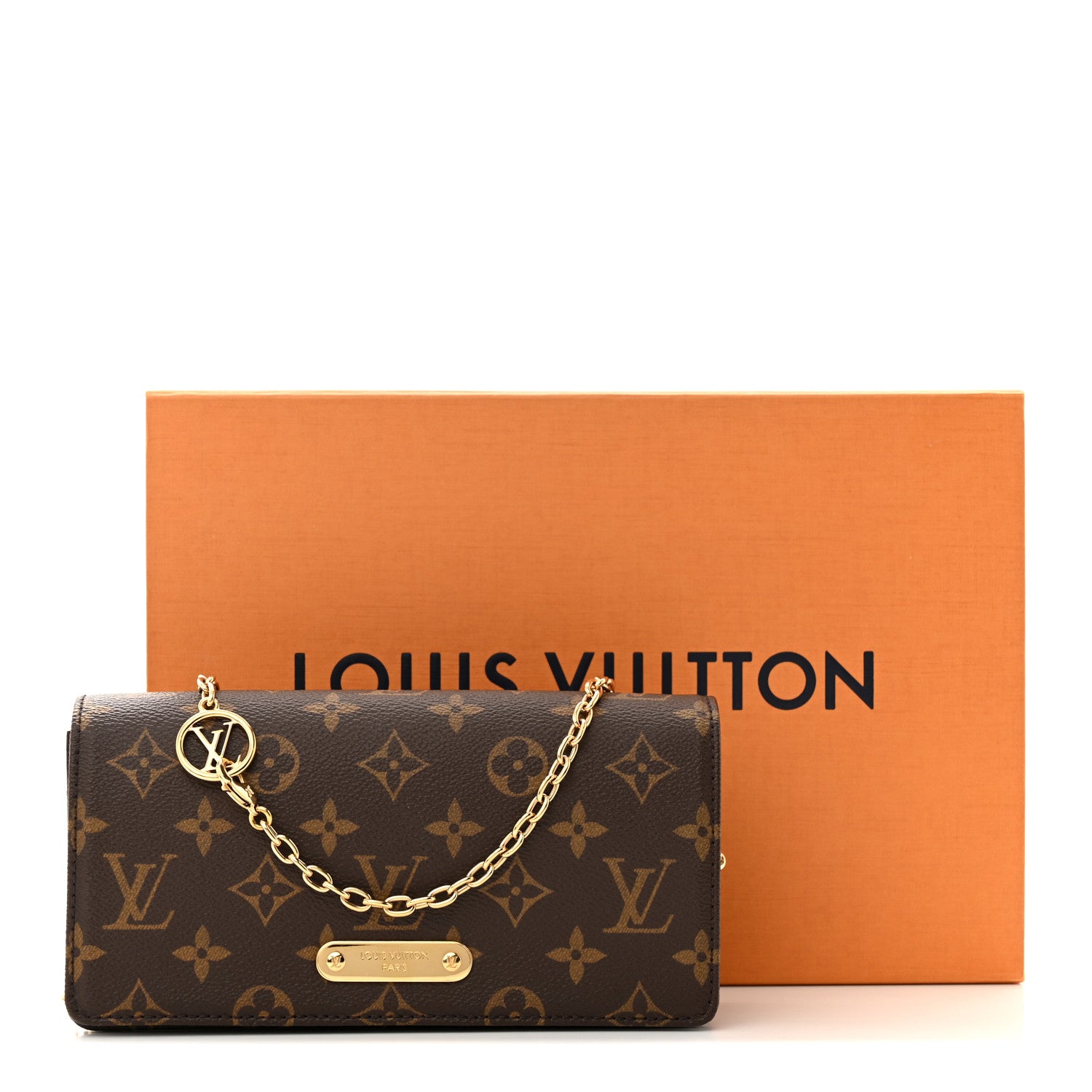 Louis Vuitton Monogram Lily Wallet On Chain 10 of 10