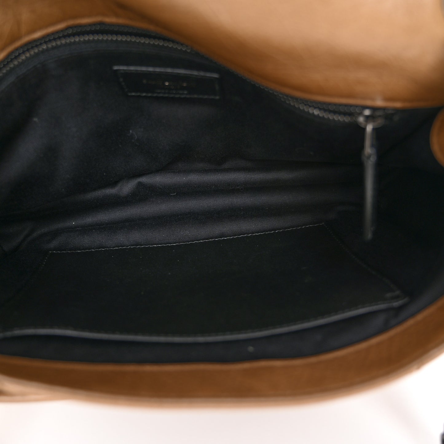 Crinkled Calfskin Matelasse Monogram Medium Niki Chain Satchel Natural Tan