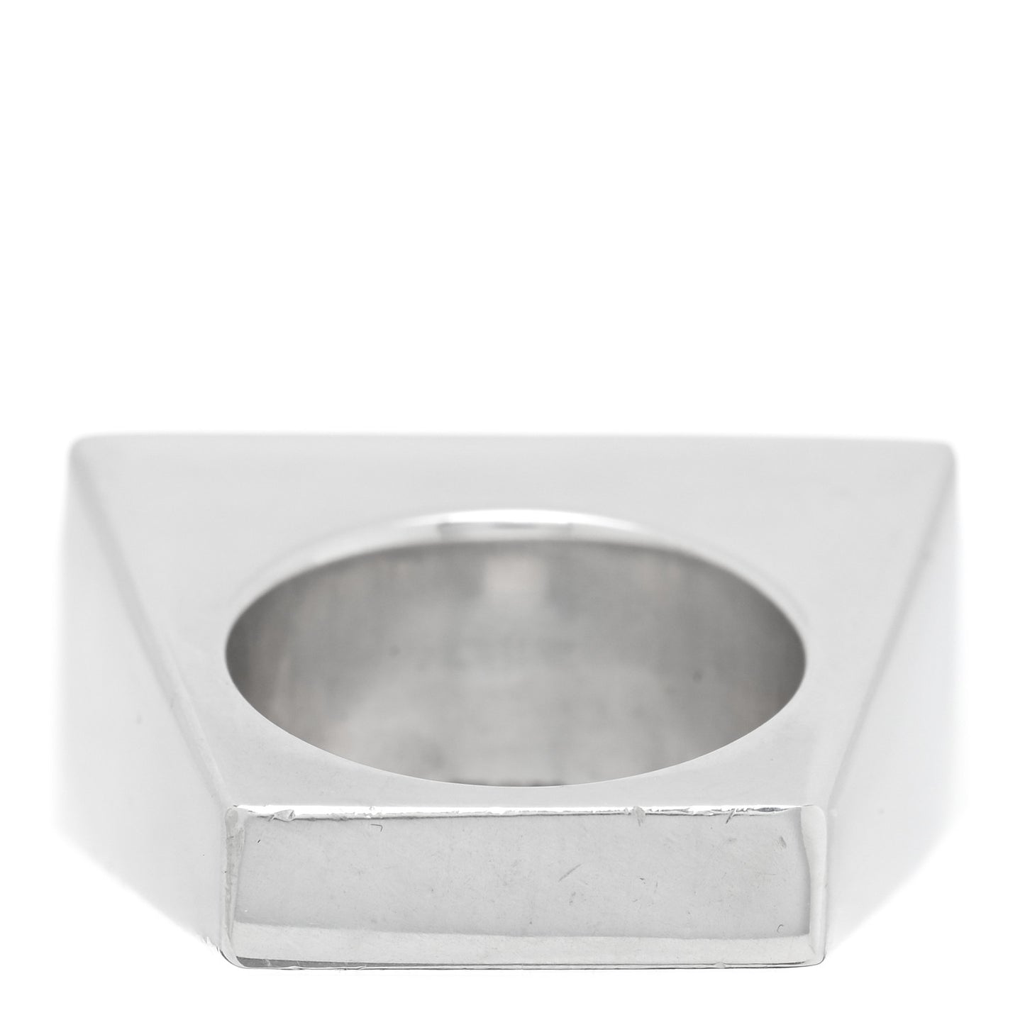 Sterling Silver Out of Retirement Rectangle Ring 54 7