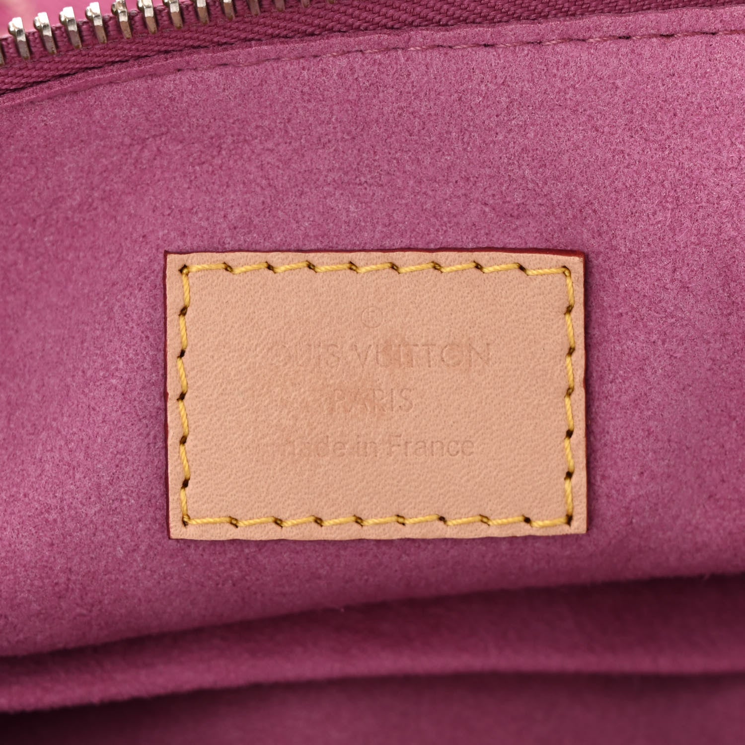 Louis Vuitton Denim Baggy PM Fuchsia 6 of 9