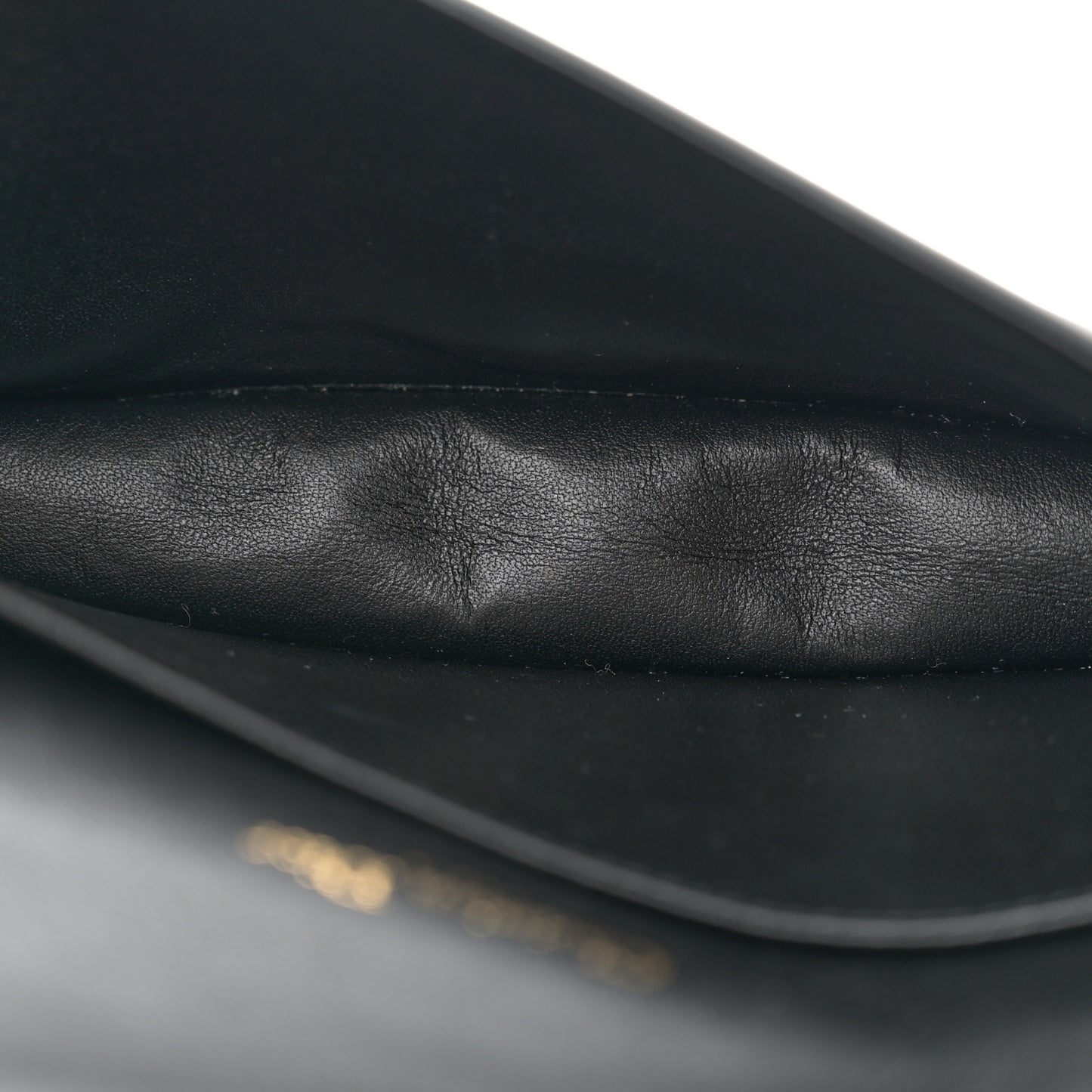 Lambskin Cannage Lady Dior Pouch Black