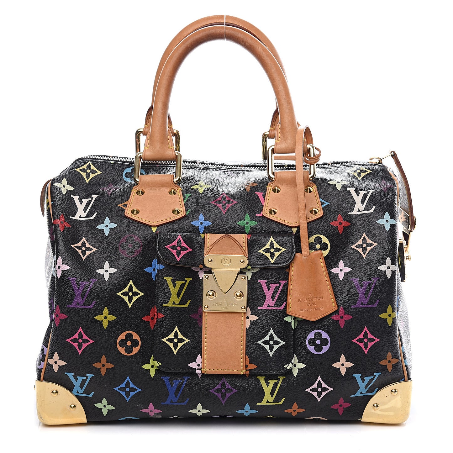 Monogram Multicolor Speedy 30 Black