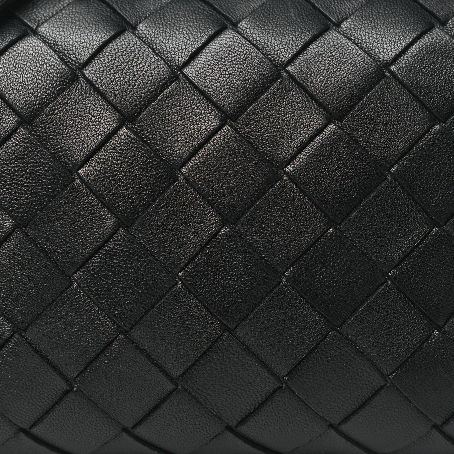 Nappa Intrecciato Nodini Mini Crossbody Black
