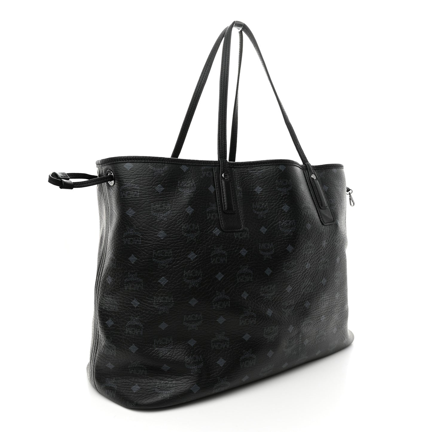 Visetos Large Liz Reversible Shopper Tote Black