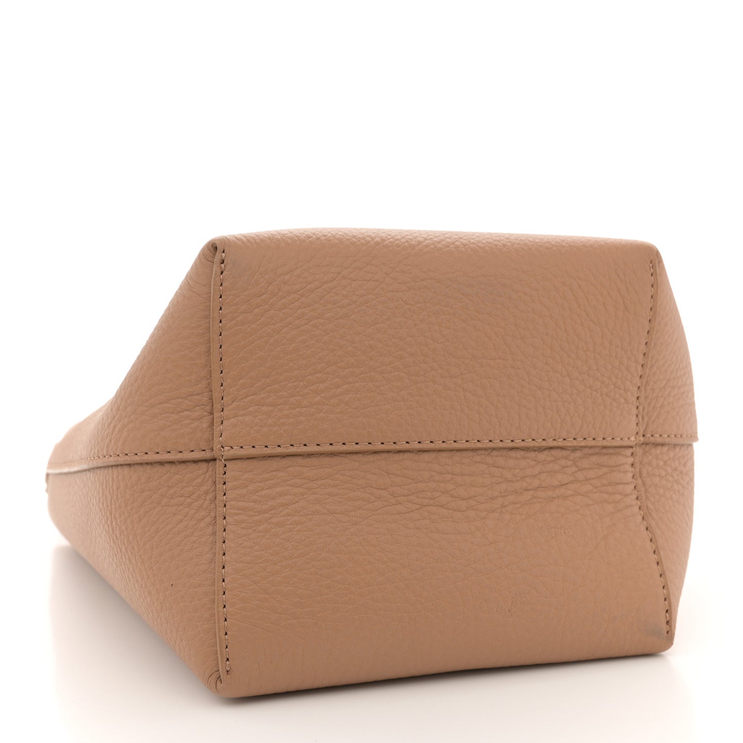Grained Calfskin Small N/S Park Tote Cinnamon