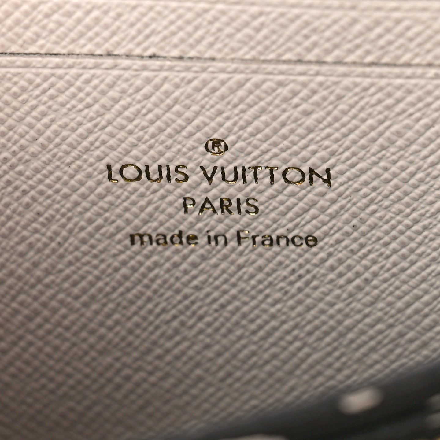LOUIS VUITTON Monogram Giant Crafty Zippy Coin Purse Creme Caramel