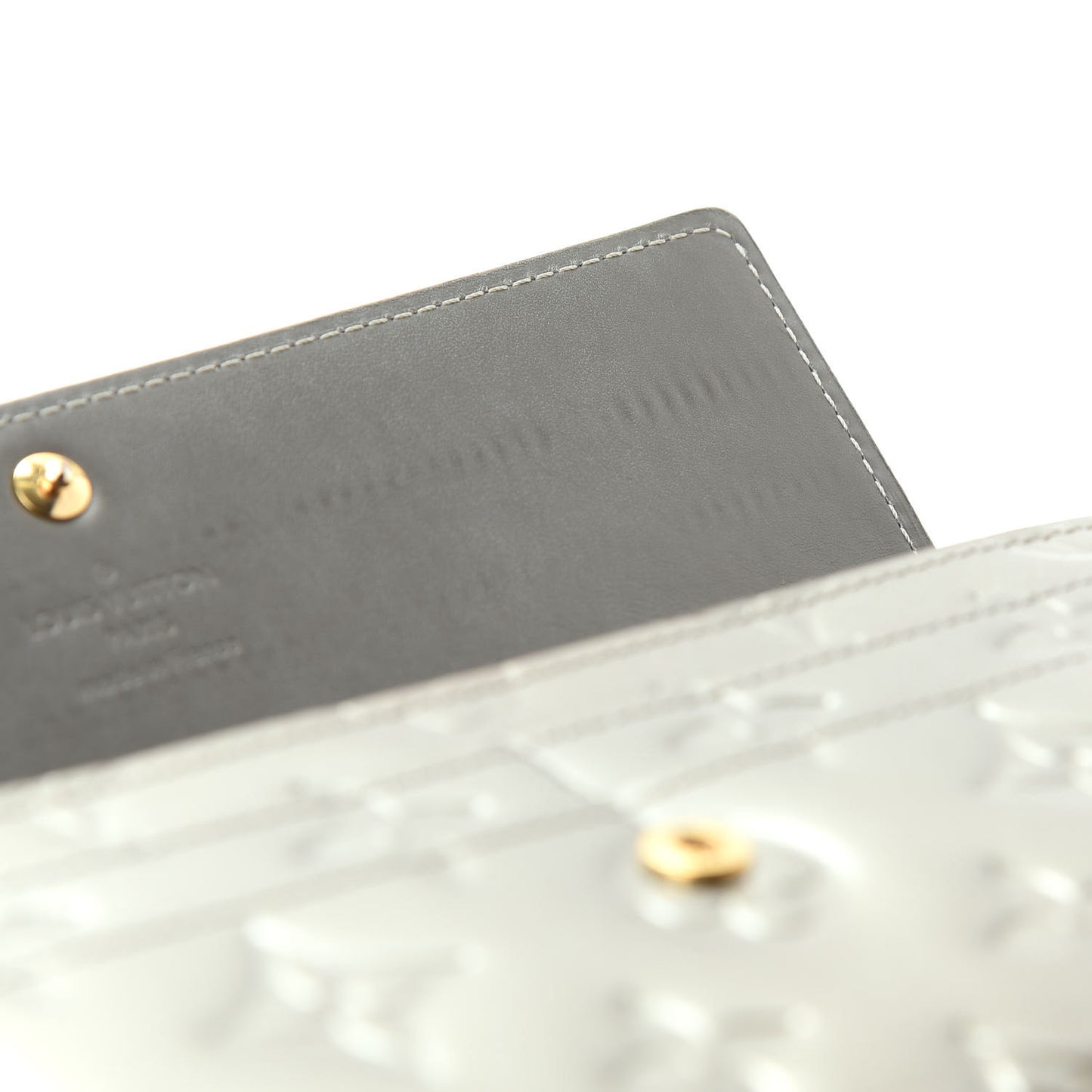 Vernis Sarah Wallet Gris Art Deco