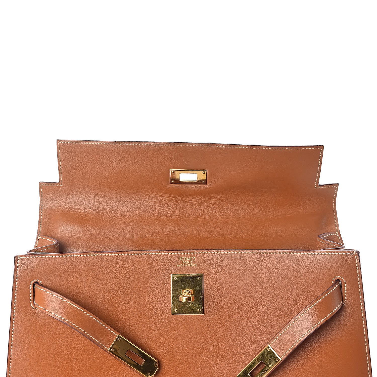 Hermes Chamonix Kelly Sellier 32 Gold 20 of 37