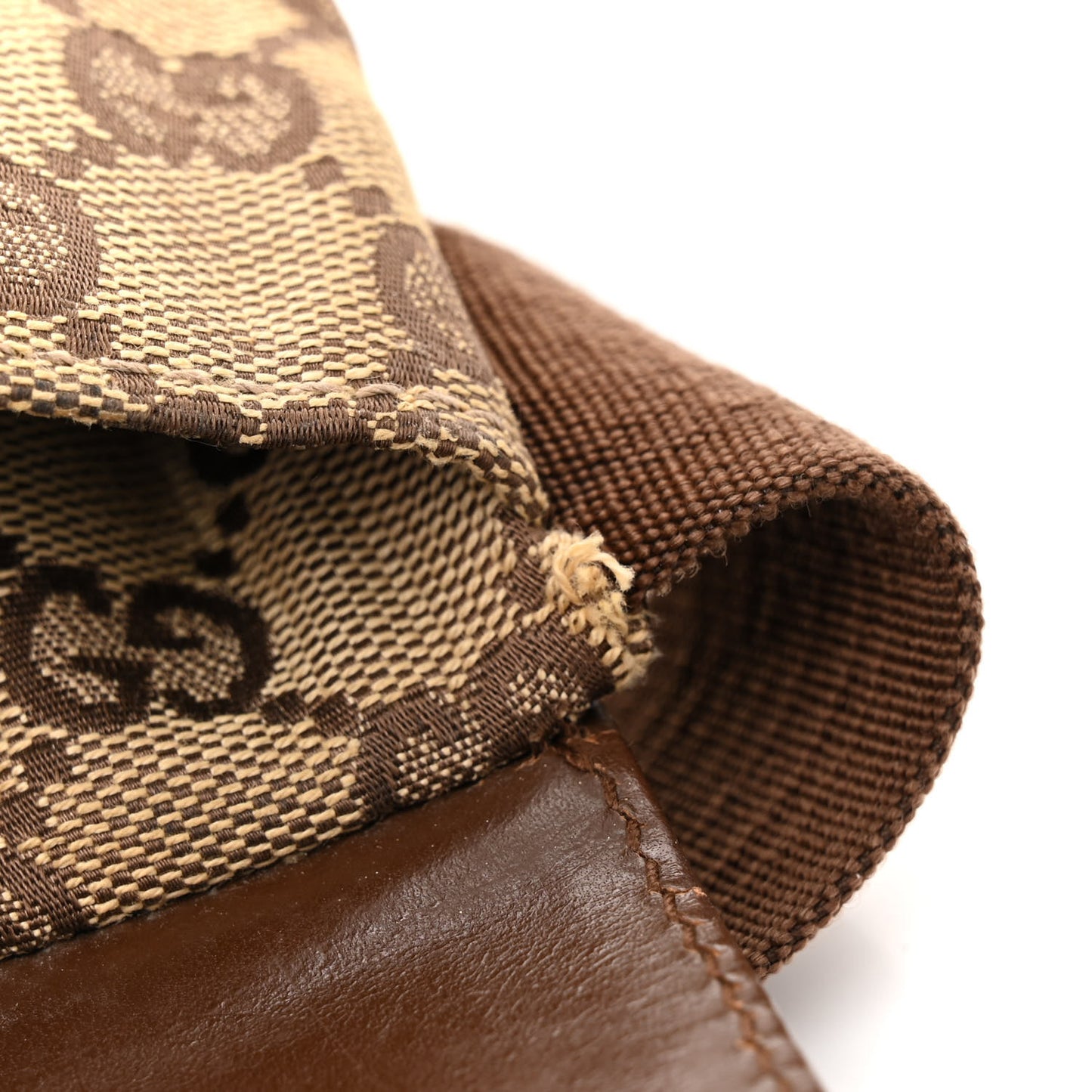 GG Monogram Web Double Pocket Belt Bag Ebony