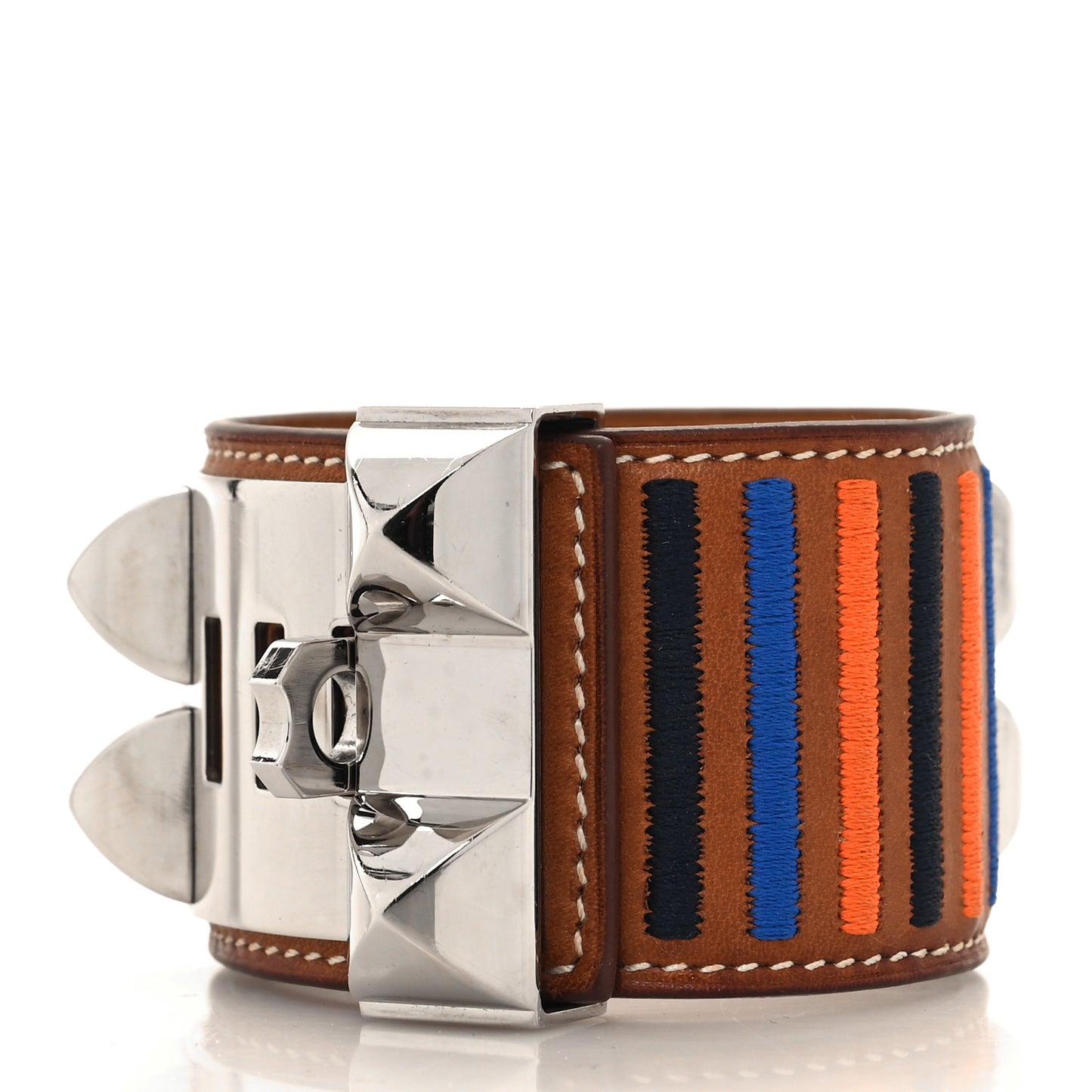 Barenia Collier de Chien CDC Rocabar Bracelet T2 Fauve