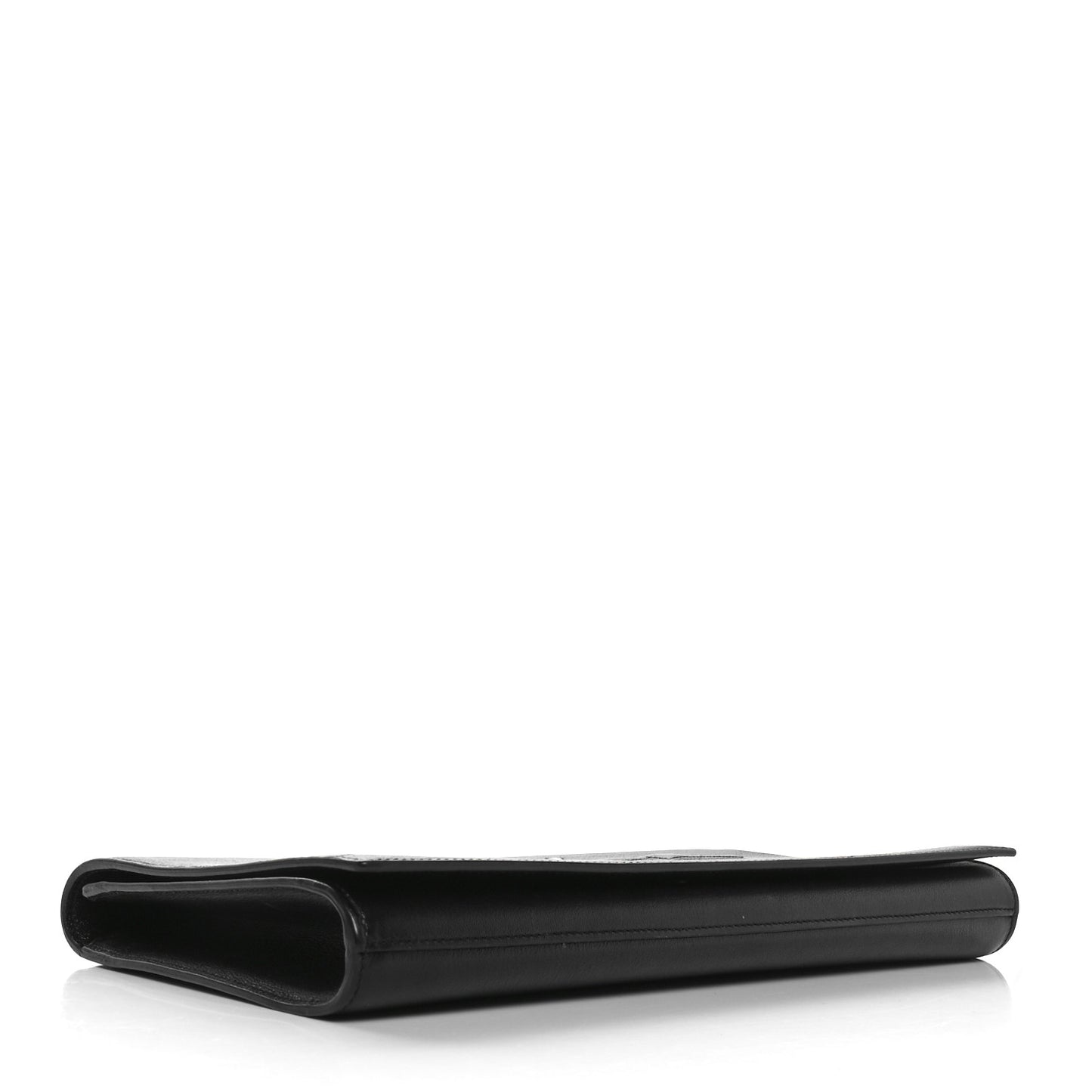 Calfskin Monogram Large Belle De Jour Clutch Black
