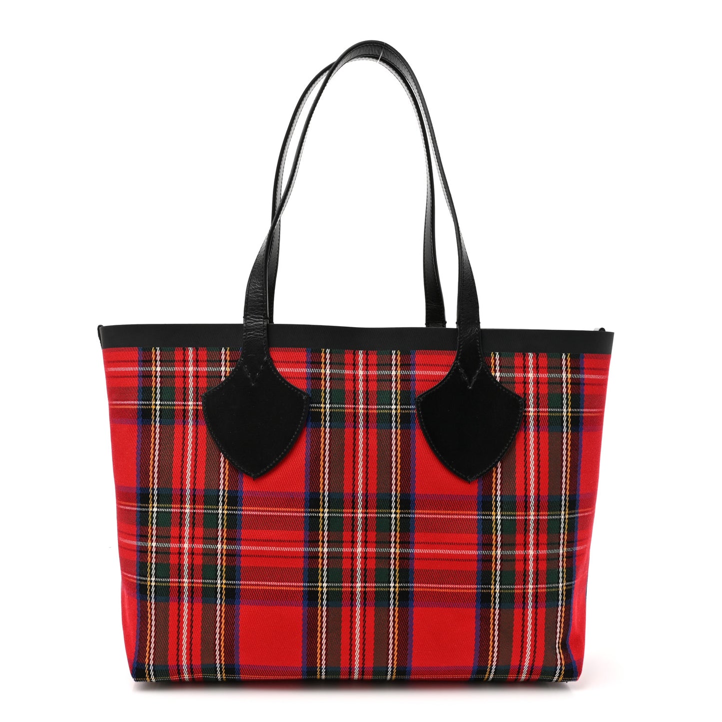 Vintage Check Medium The Giant Reversible Tote Antique Yellow Bright Red