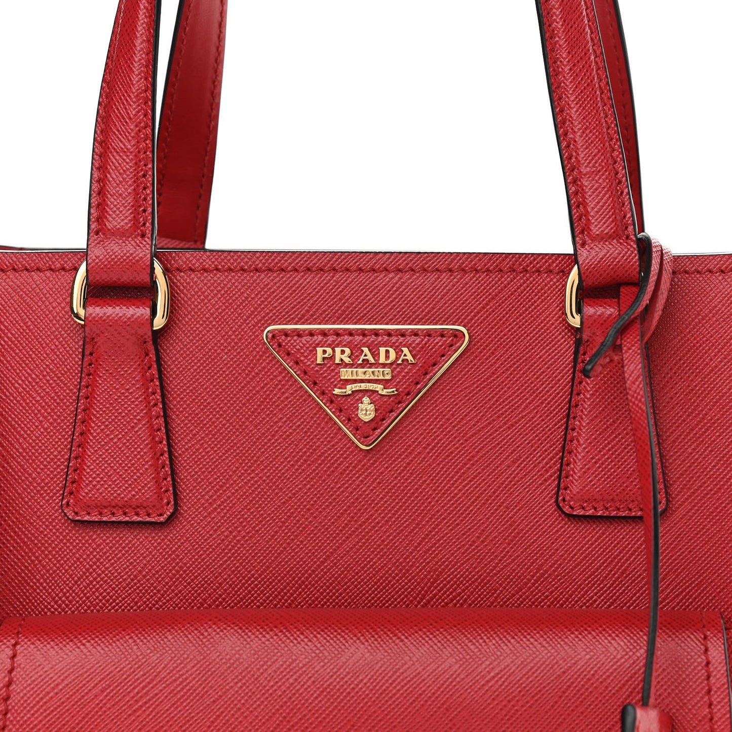 Saffiano Lux Metropolis Tote Fuoco