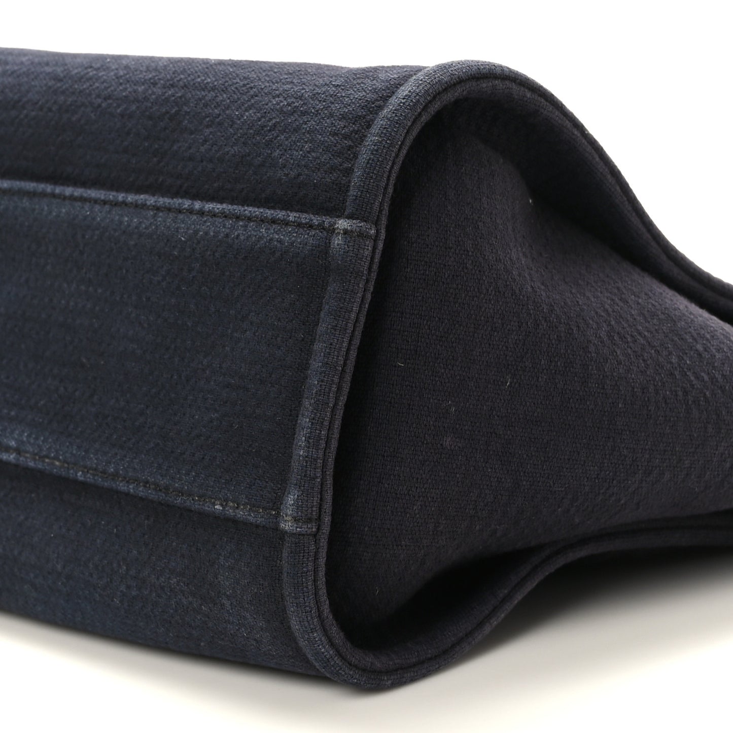 Mixed Fibers Small Deauville Tote Black