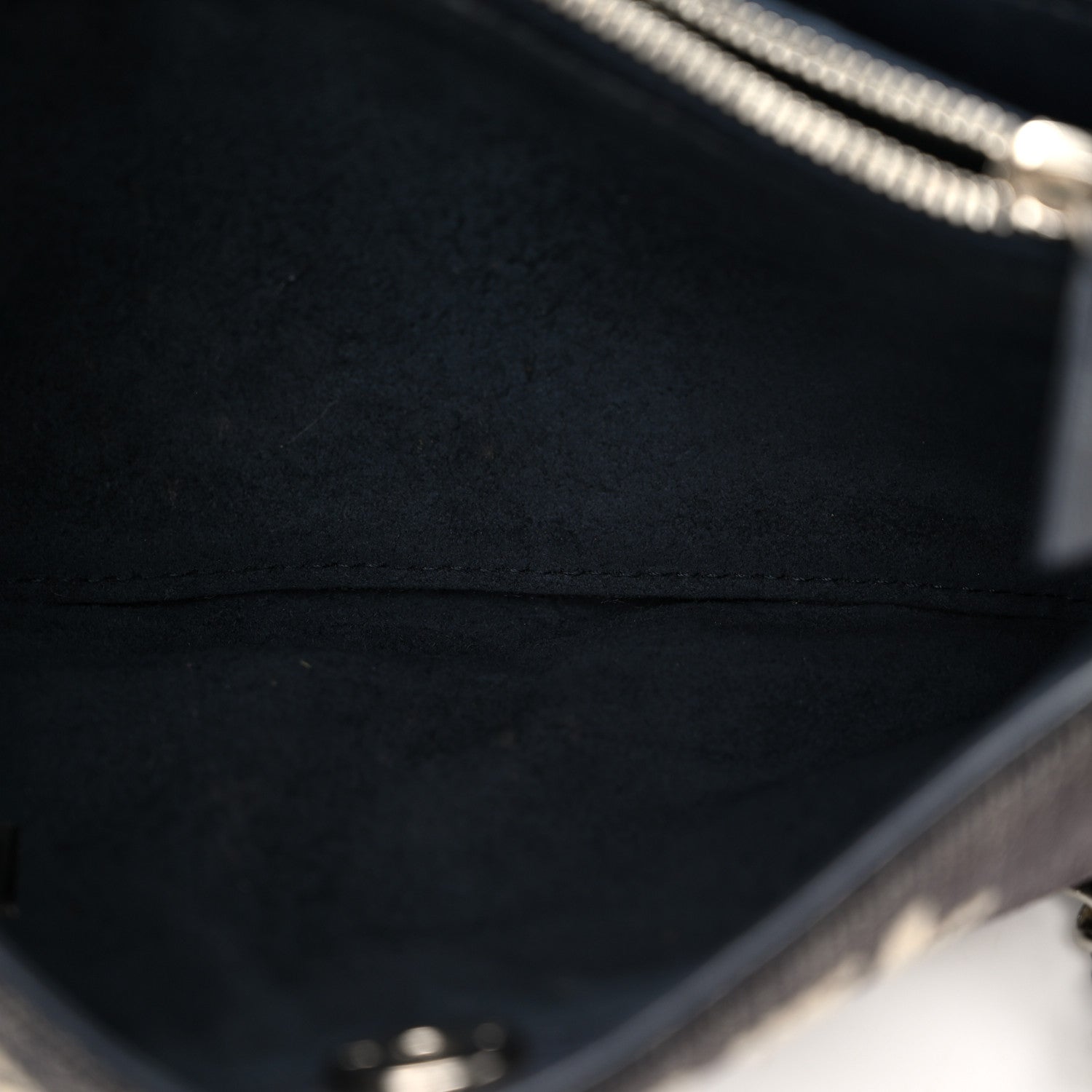 Chanel Canvas Deauville Phone Holder Crossbody Dark Blue 6 of 14