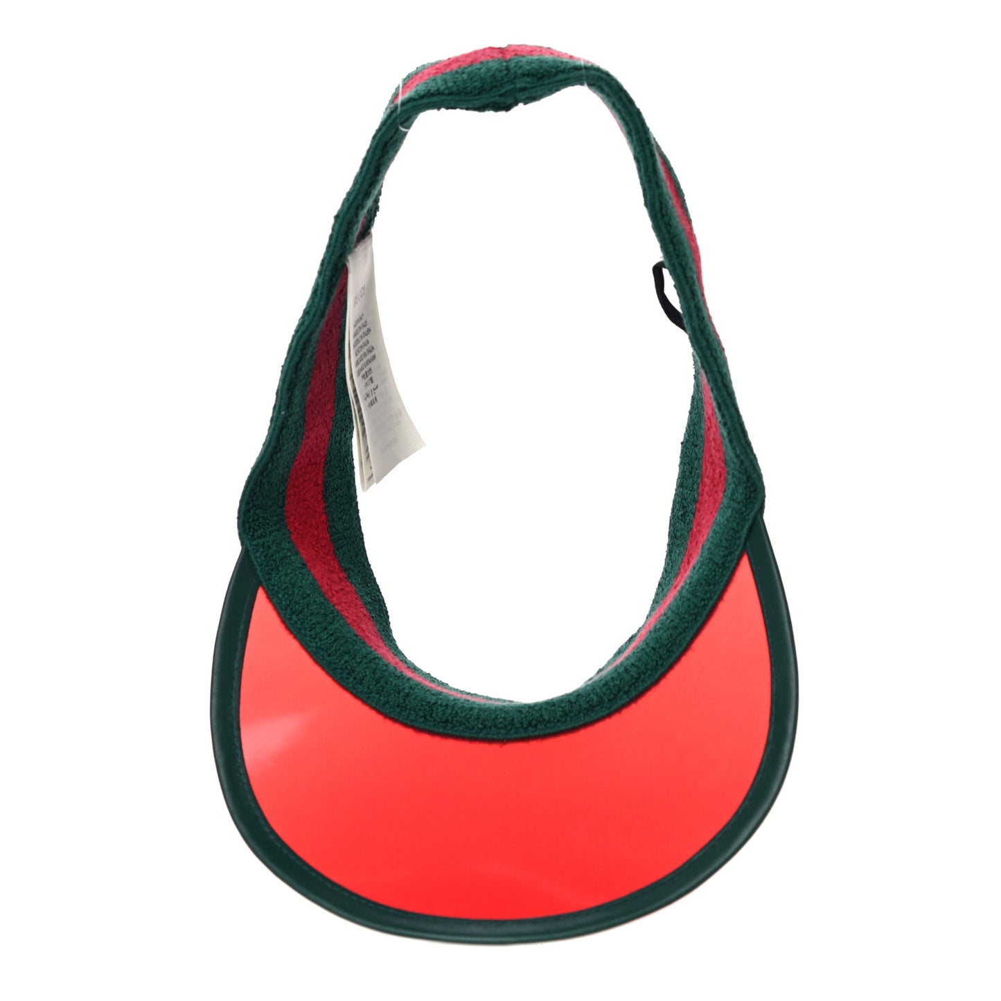 Vinyl Web Visor M Green Red