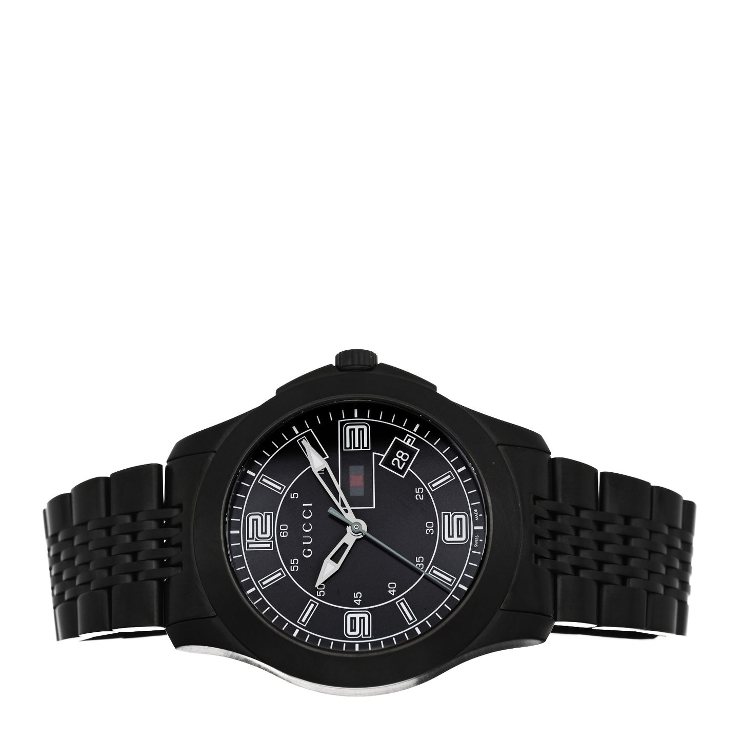 PVD Stainless Steel 44mm G-Timeless Quartz Watch Black