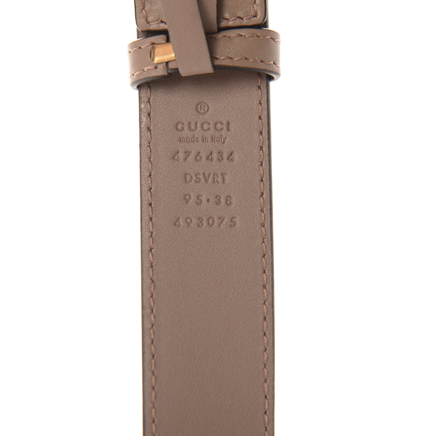 Gucci Calfskin Matelasse GG Marmont Belt Bag 90 36 Porcelain Rose 12 of 13