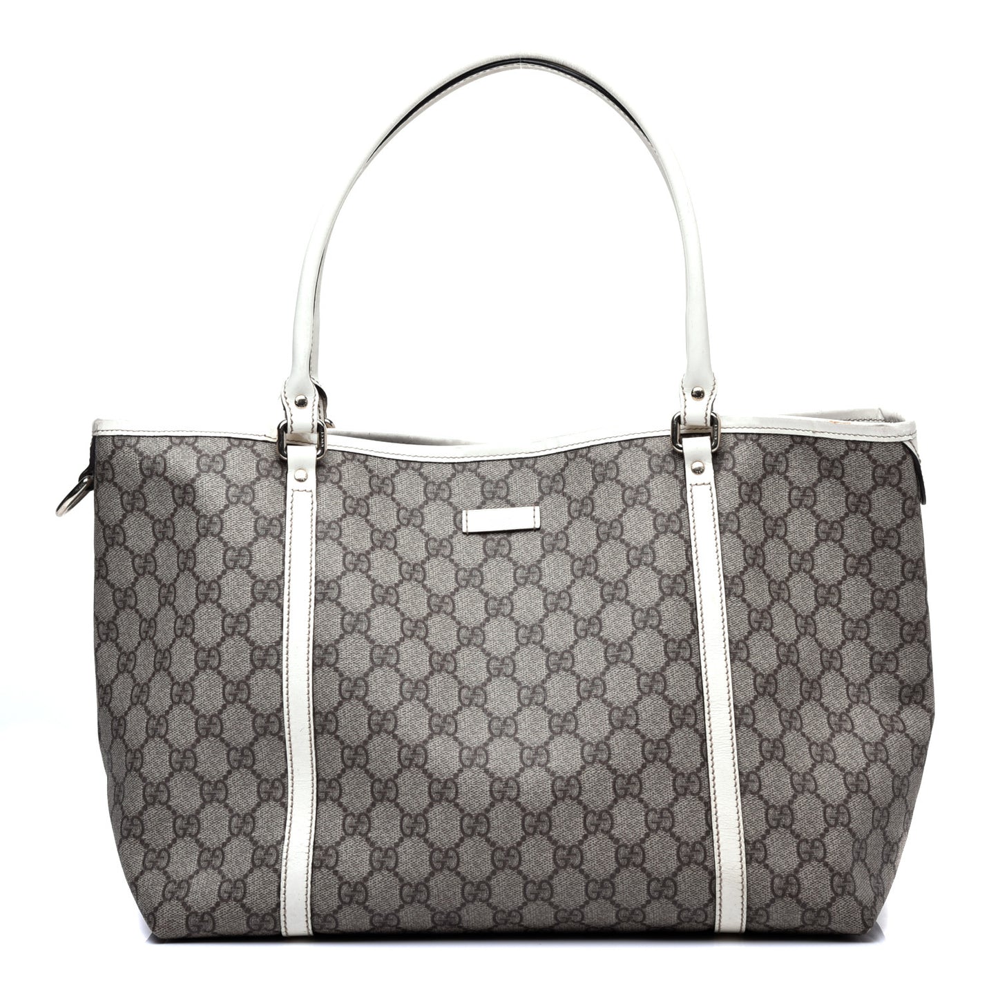 GG Plus Monogram Medium Joy Tote Off White