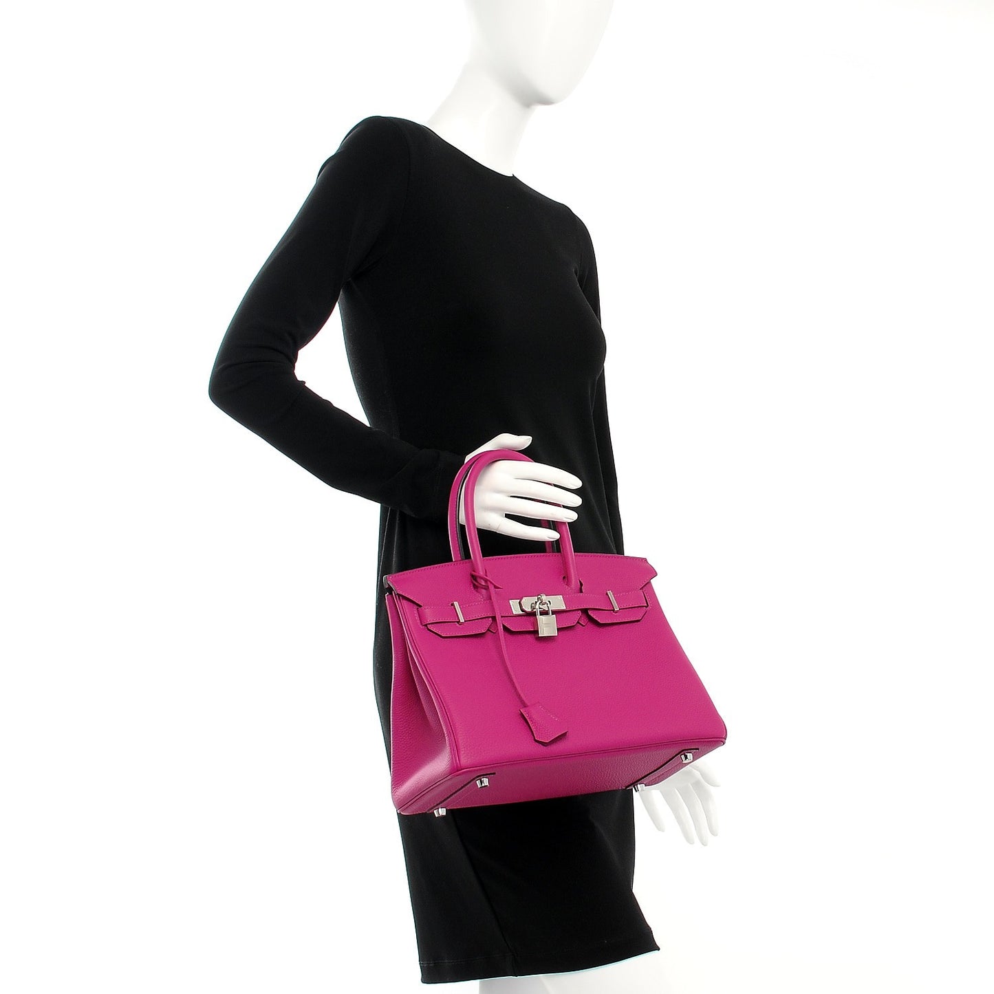 Togo Birkin 30 Rose Pourpre