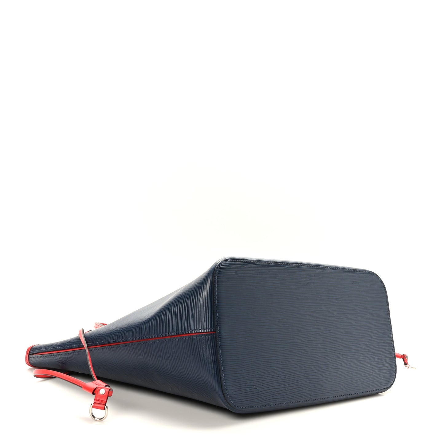 Epi Neverfull MM Indigo Coquelicot