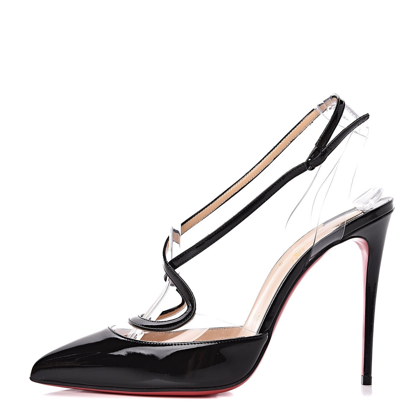Patent PVC Cupidetta 100 Pumps 40.5 Black