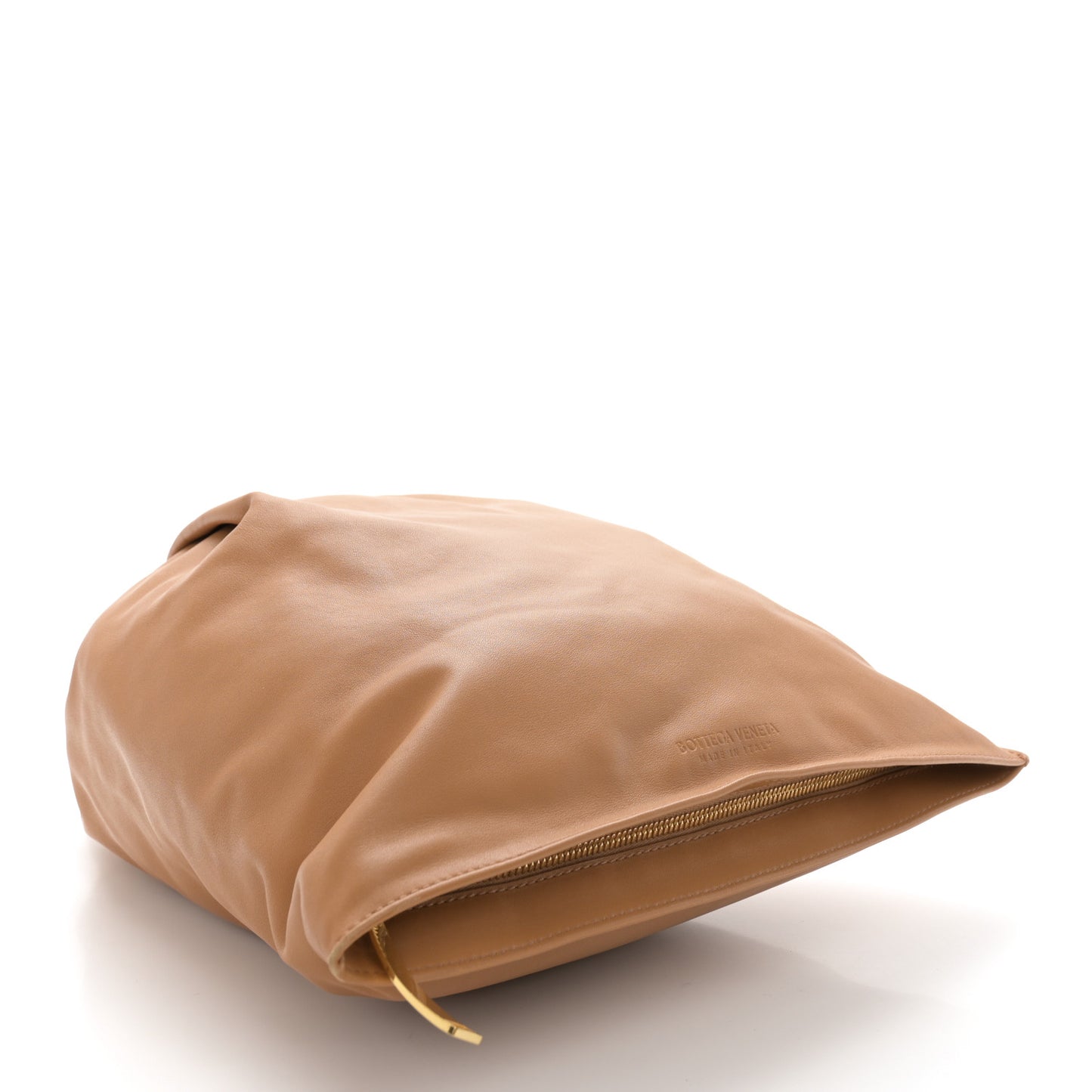 Supple Calfskin BV Twist Caramel