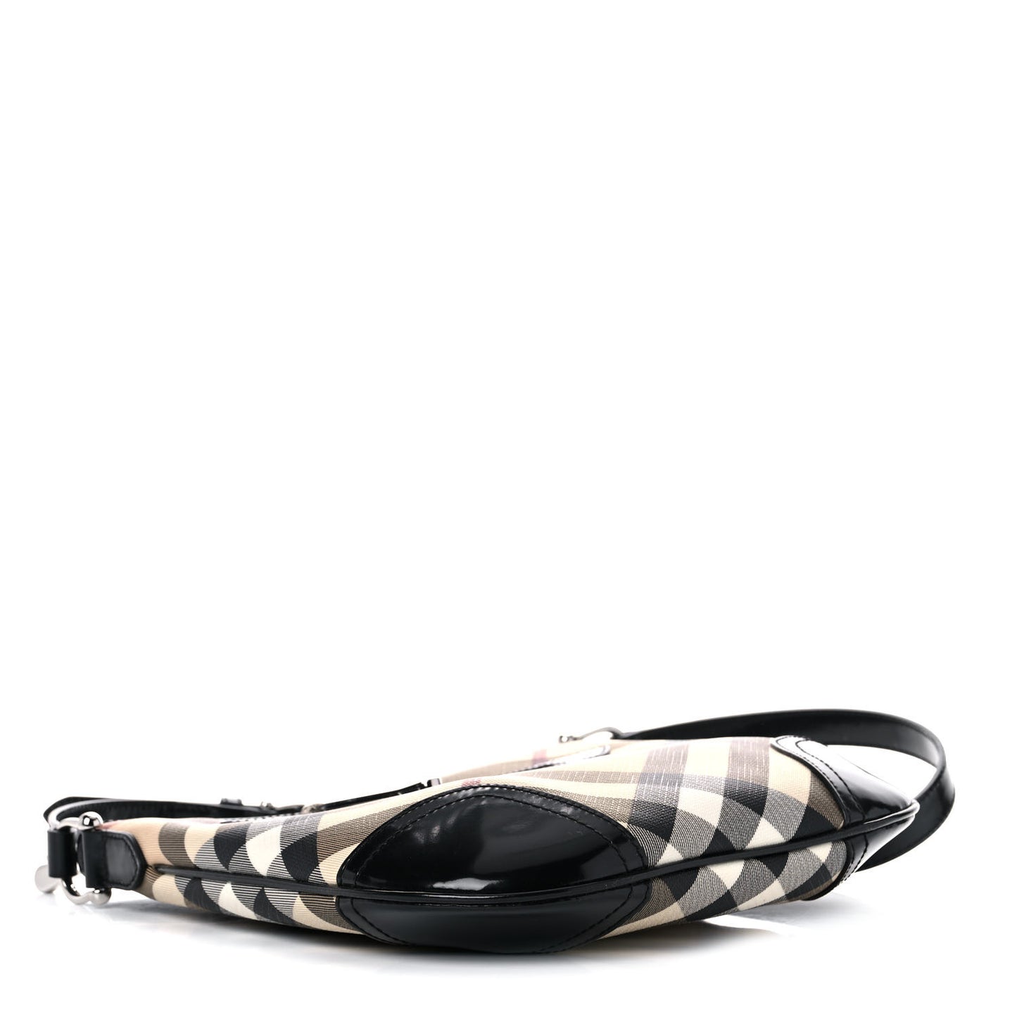 Supernova Check Small Dryden Crossbody Bag Black
