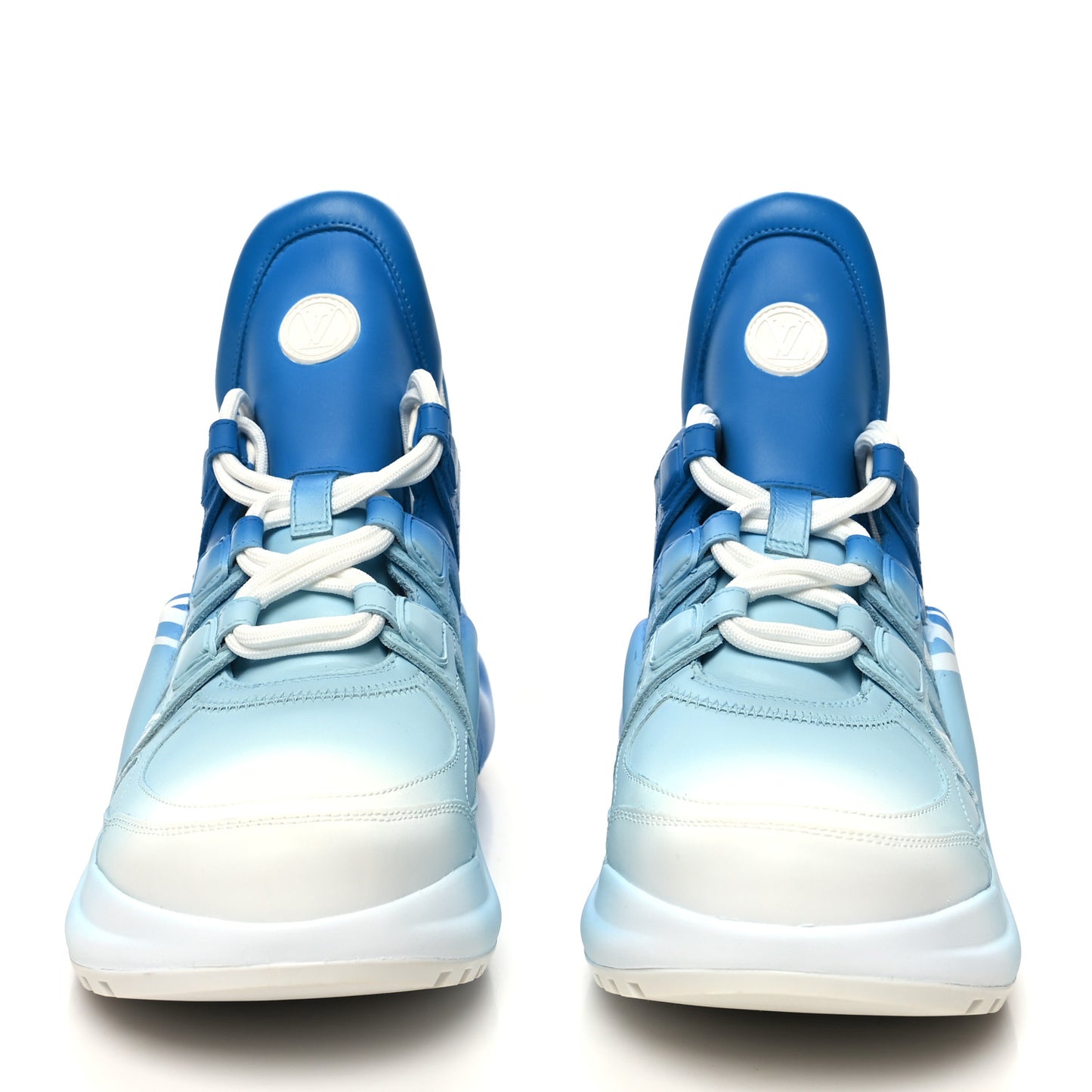 Calfskin LV Archlight Sneakers 37.5 Blue