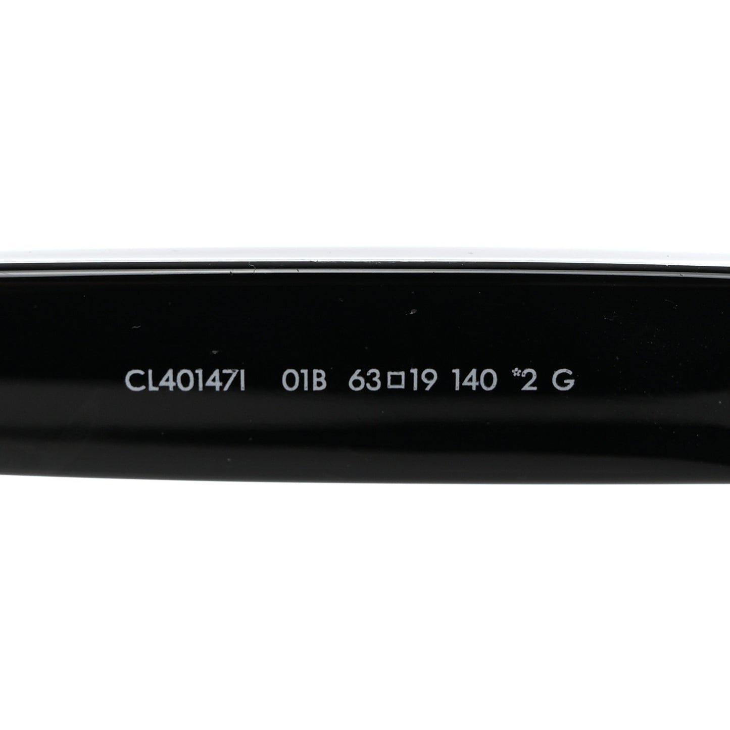 Acetate Round Sunglasses CL40147I Black