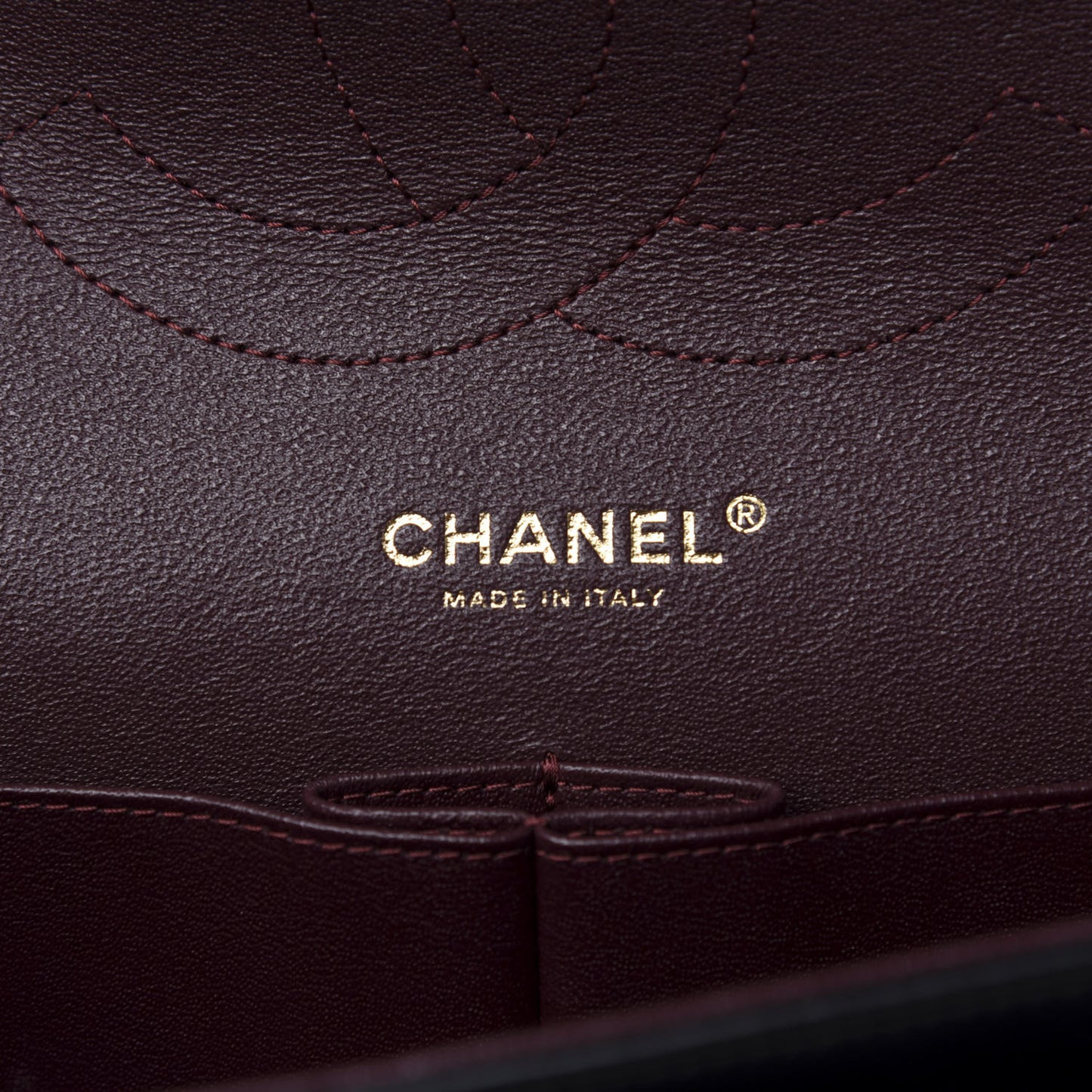 Lambskin Quilted Jumbo Double Flap Black