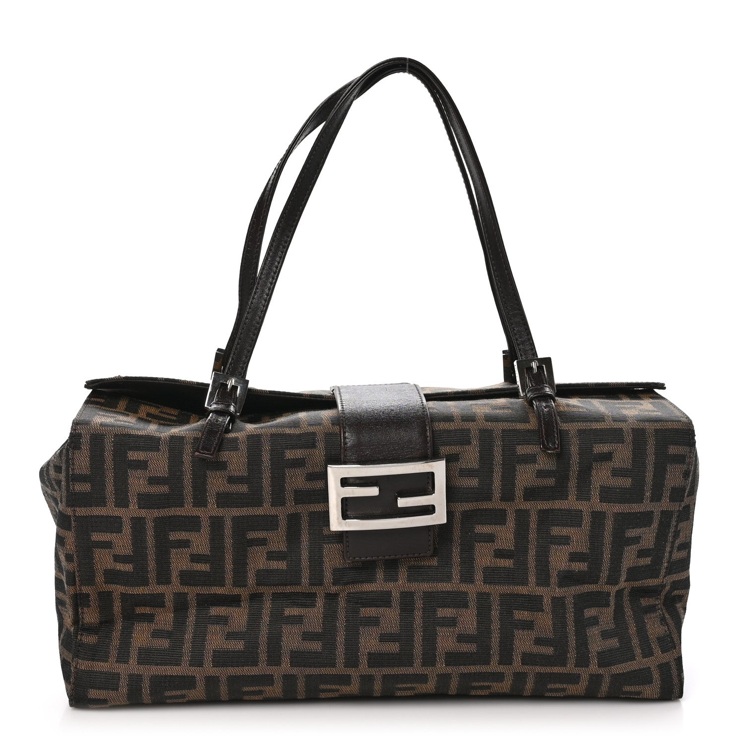 Fendi Zucca Bento Box Bag Tobacco Moro 1537641 – FASHIONPHILE